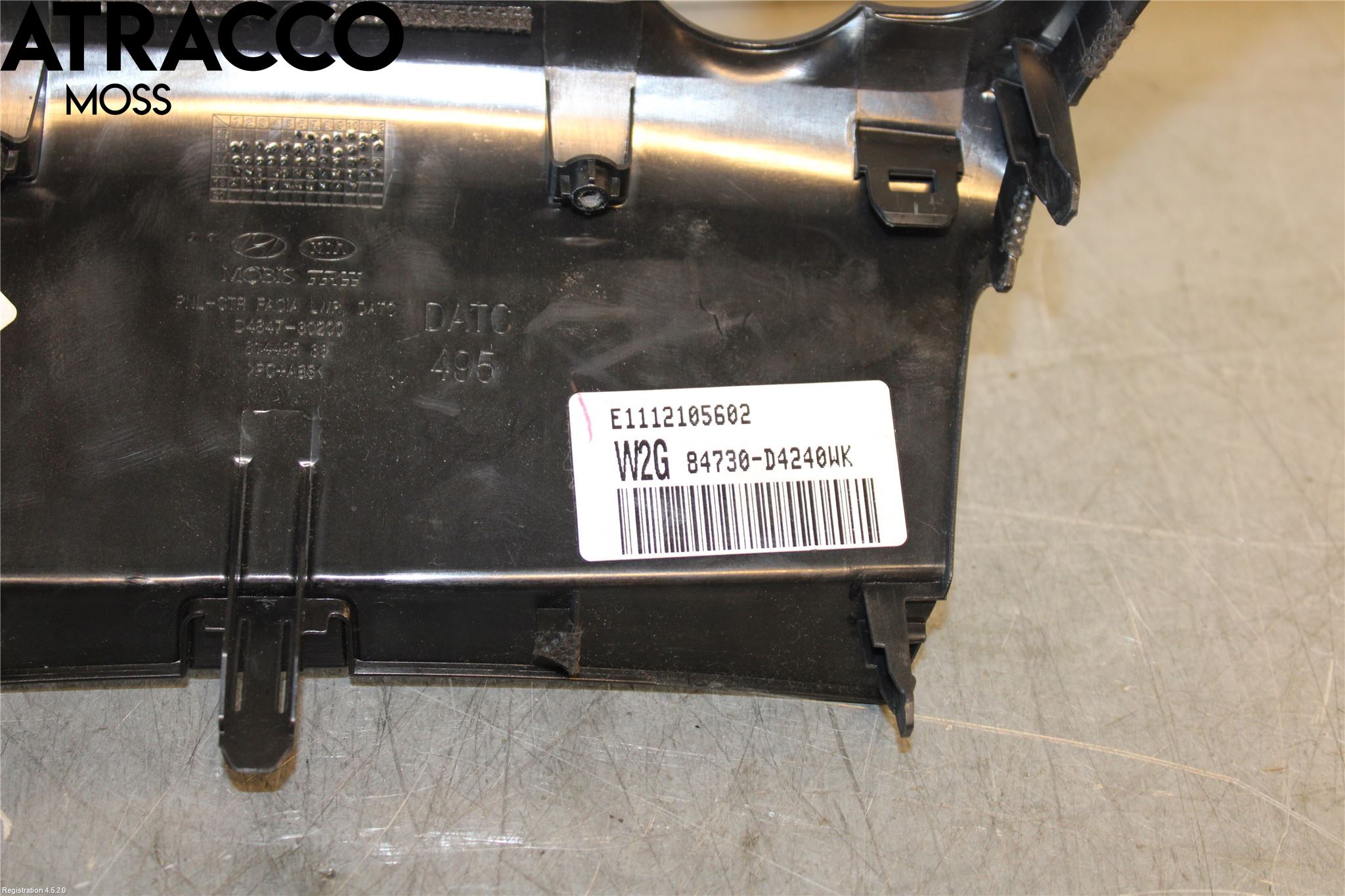 Kia OPTIMA 16-20 Innr Radio Ramme