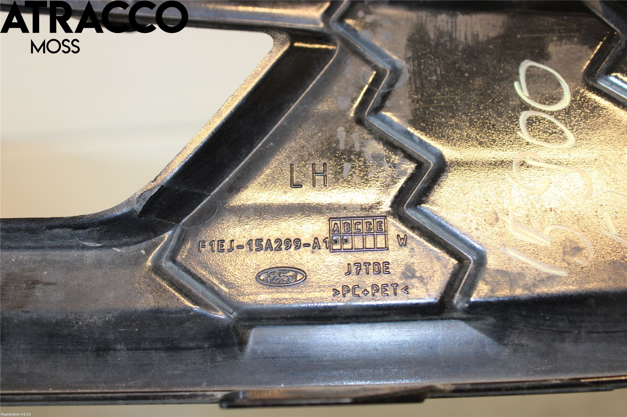 Ford FOCUS 15-18 Frontlykt Kurve-Tåkelys Ramme