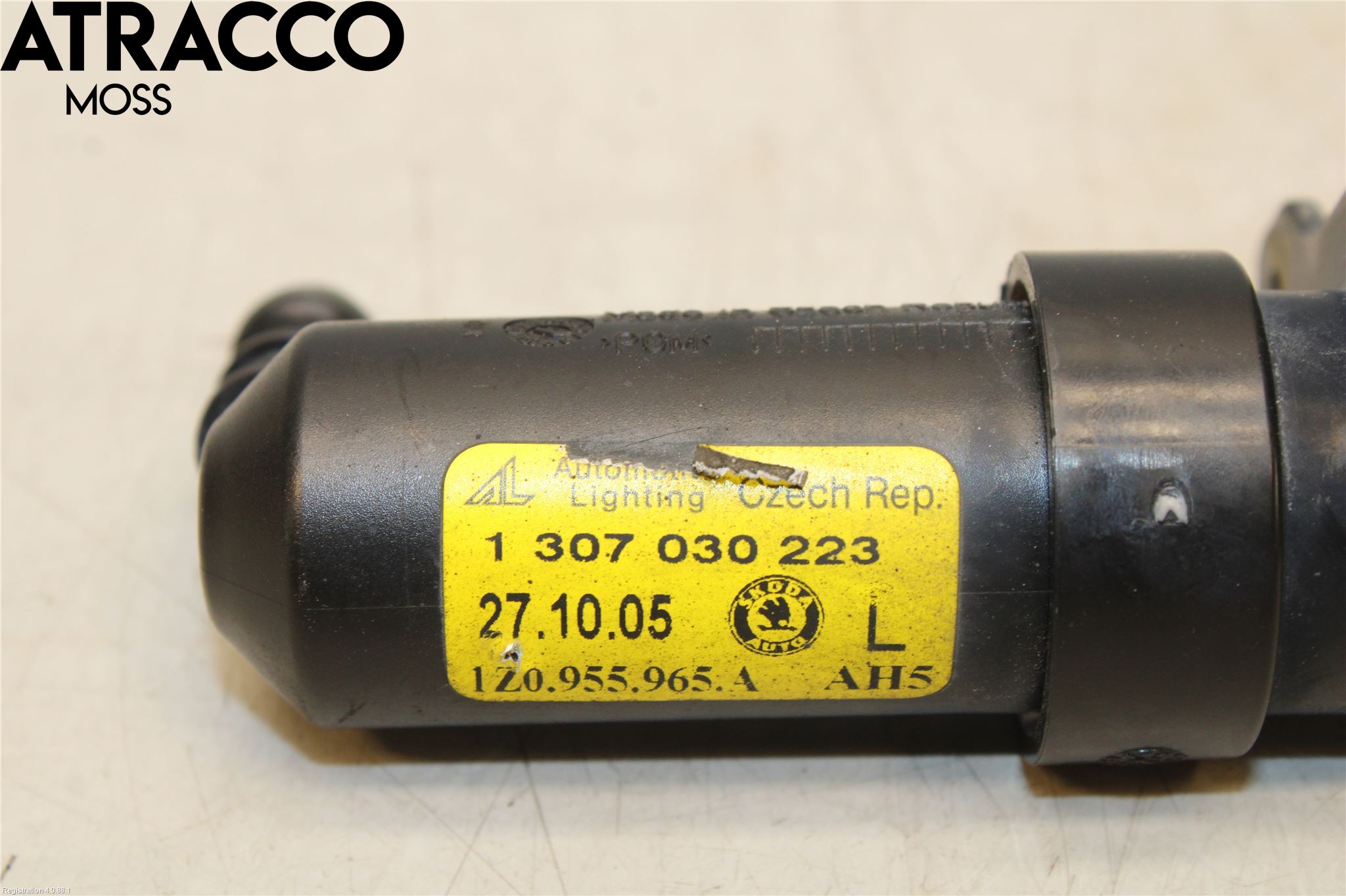 Skoda OCTAVIA (1Z) 05-13 Spylerdyse Frontlykter