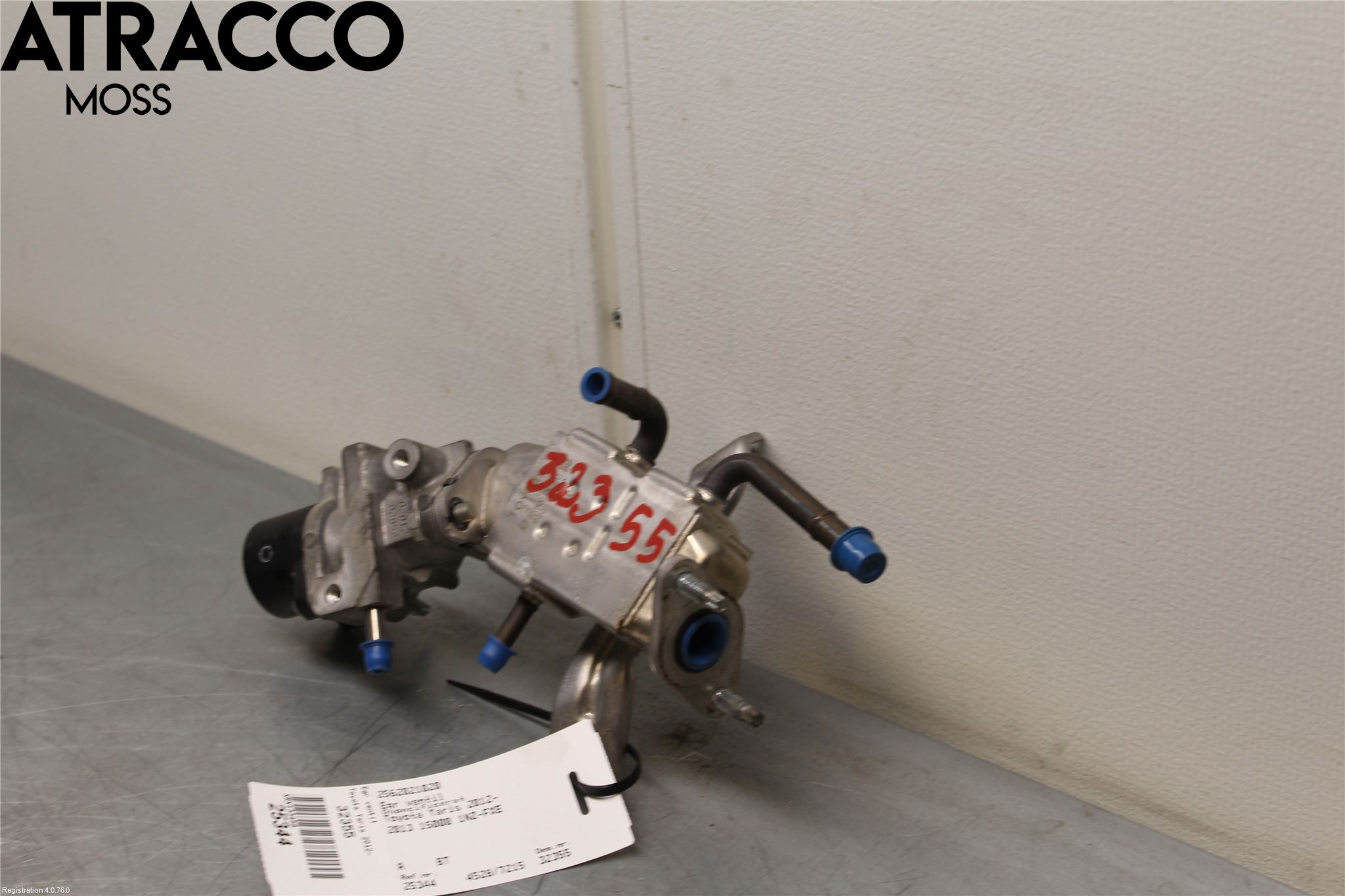 Toyota YARIS XP130 12-14 Egr Ventil