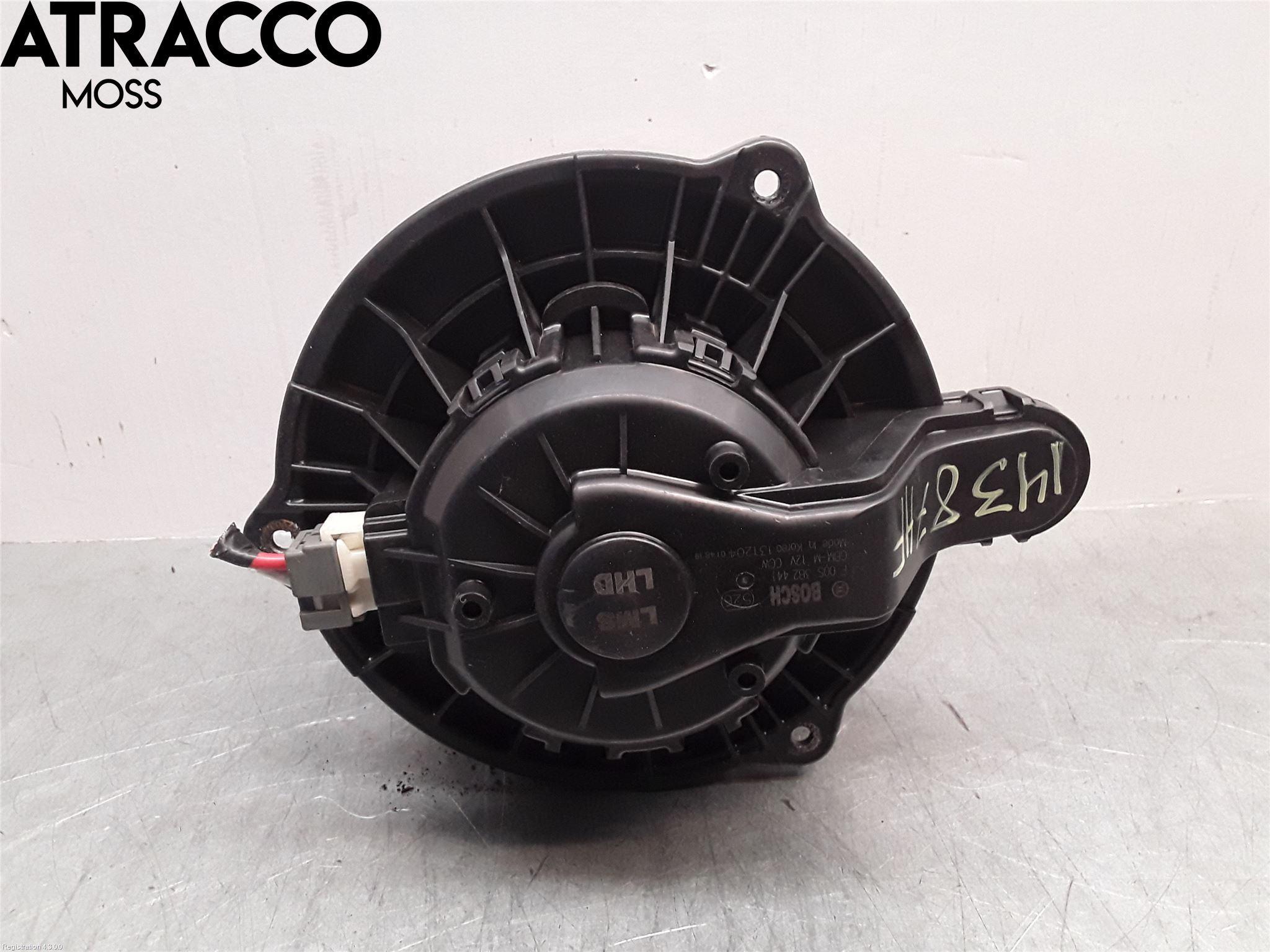 Tesla MODEL S 13- Varmeapparat Viftemotor