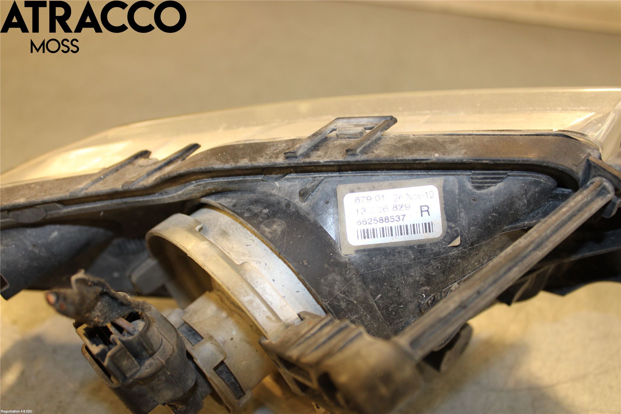 Opel INSIGNIA 09-16 Frontlykt-Kurve-Tåkelys