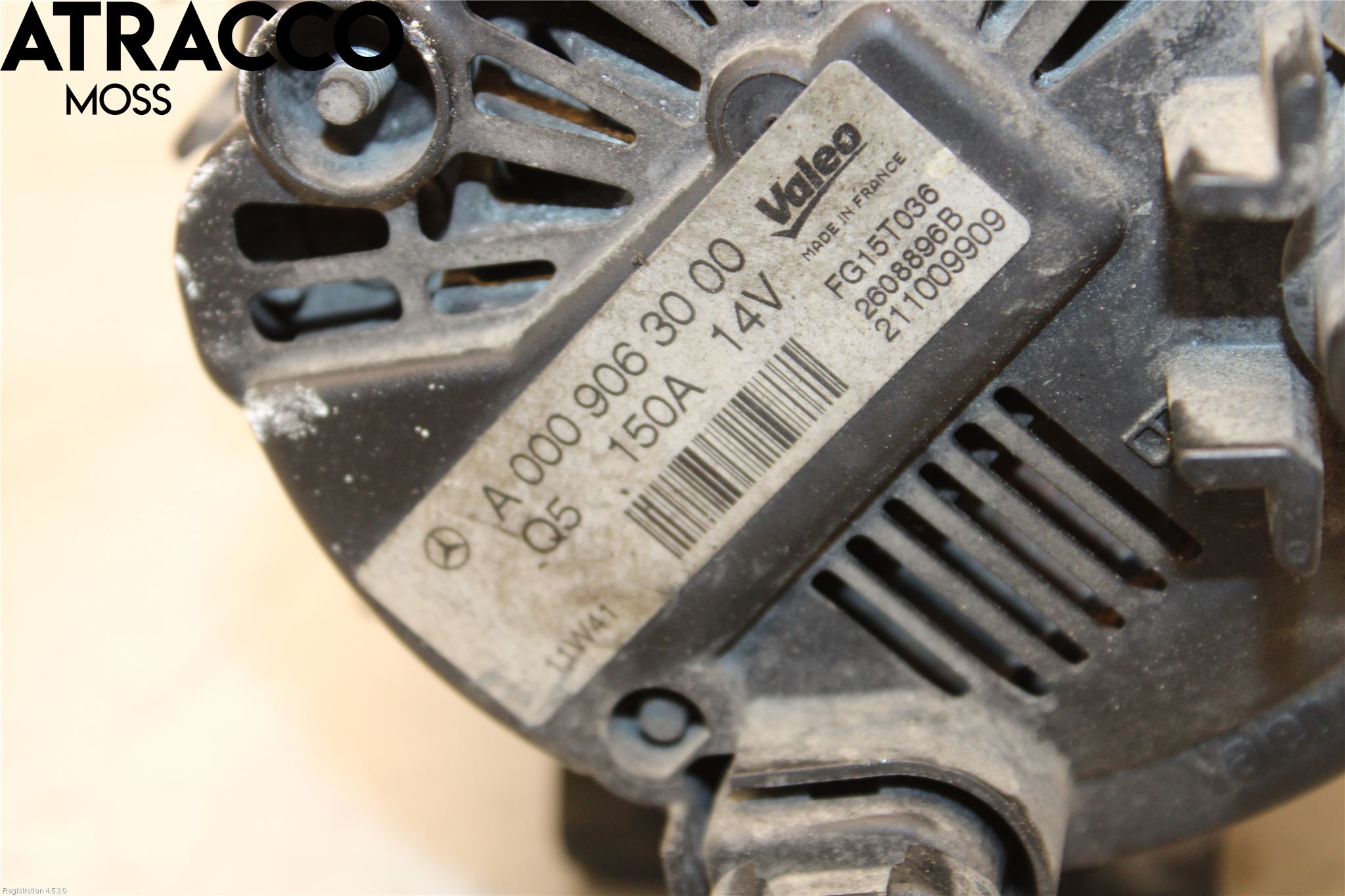 Mercedes-Benz MB C-KLASS (W204) 07-15 Dynamo