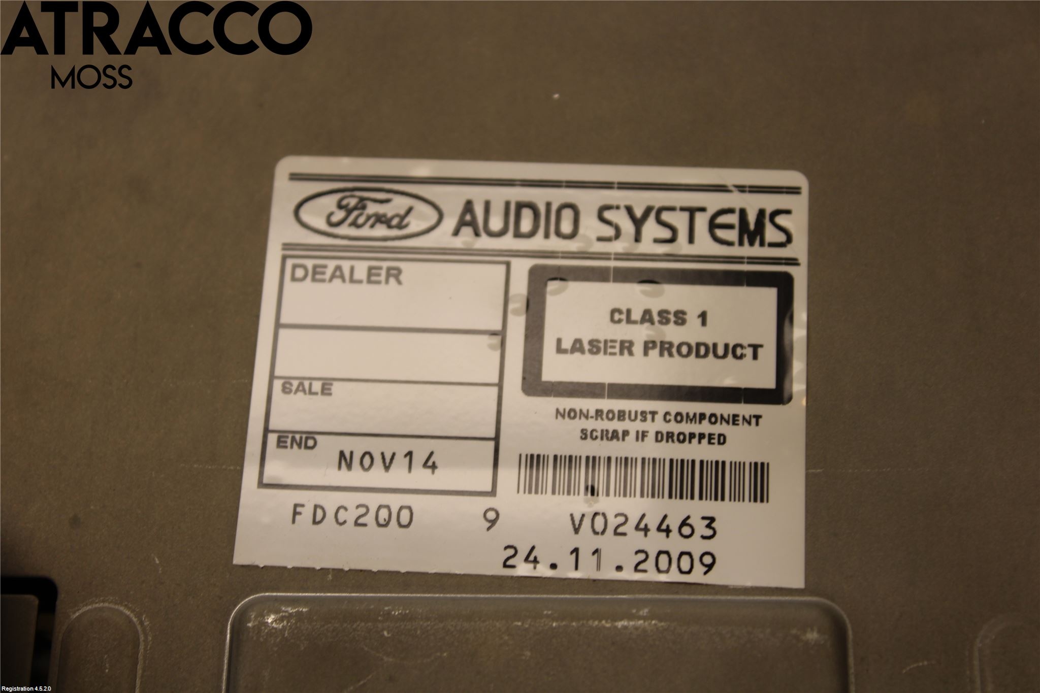 Ford MONDEO 07-15 Stereo Radio Med Cd