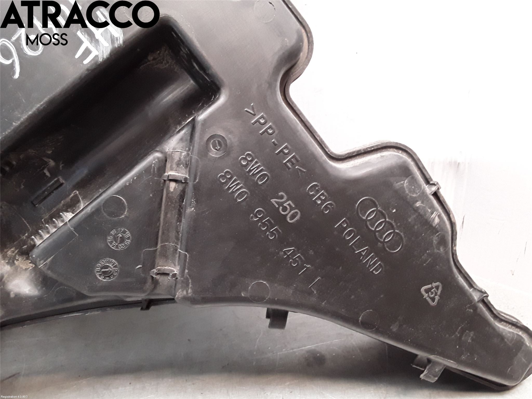 Audi A4 12-15 Spylerbeholder Frontrute