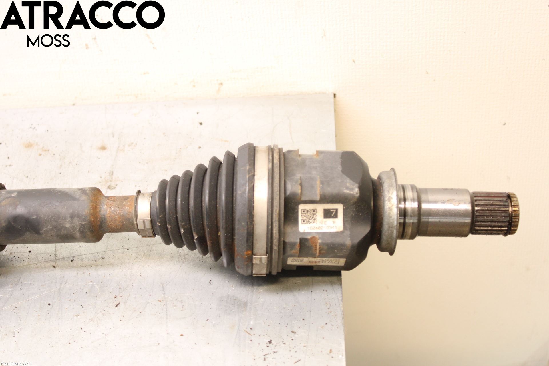 Toyota PRIUS (ZVW50) 16-21 Drivaksel Foran Kompl Høyre