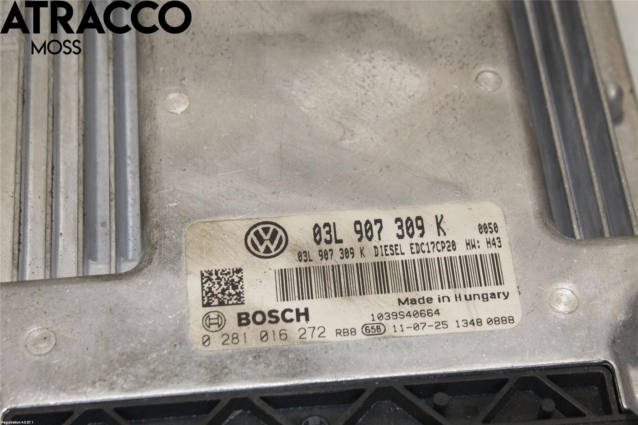 Volkswagen VW TRANSP/CARAVELLE (T5) 04-15 Styreenhet Innsprøytning