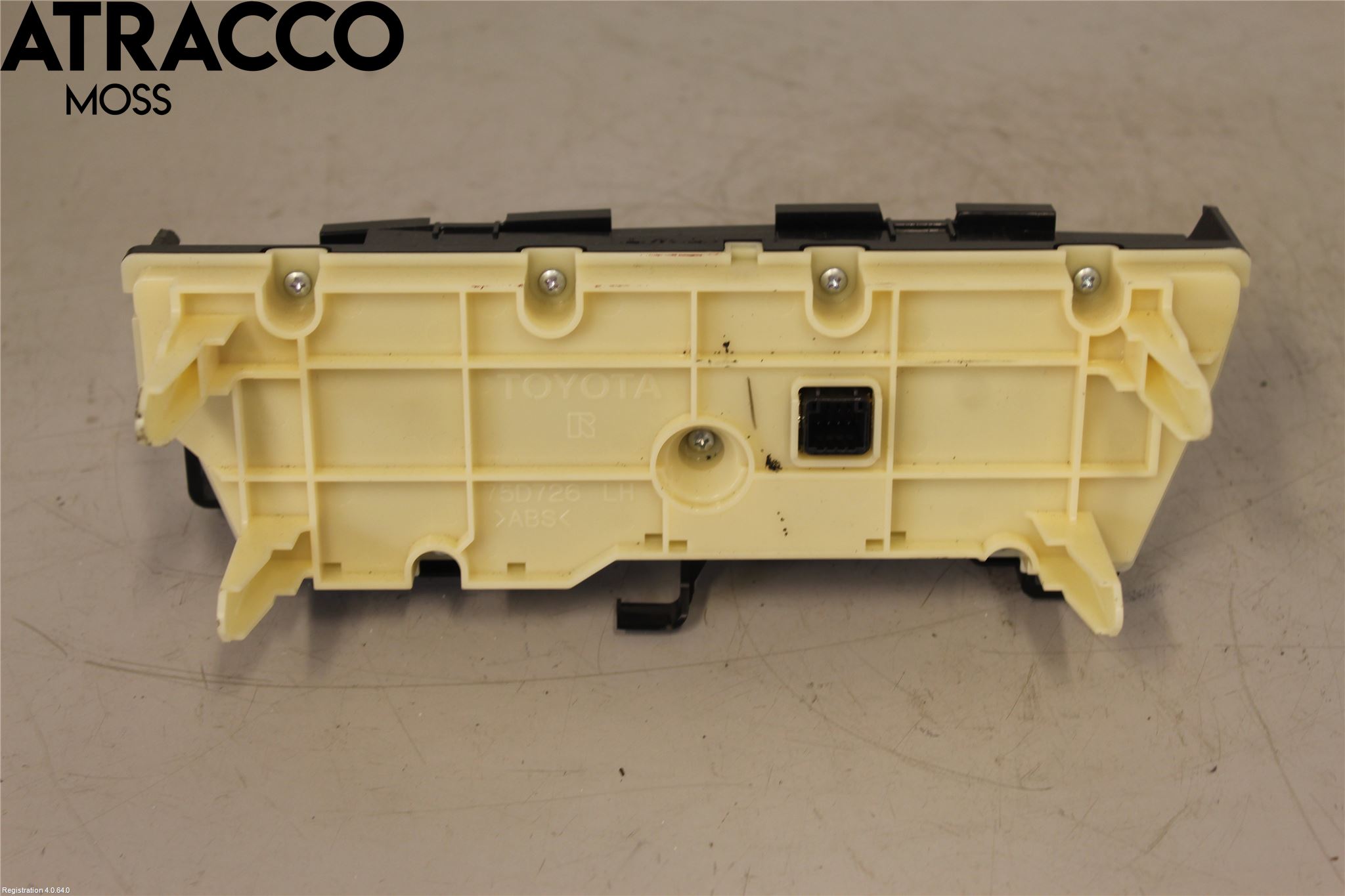 Toyota PRIUS ZVW30 09-20 Varme Ac Betjening-Display