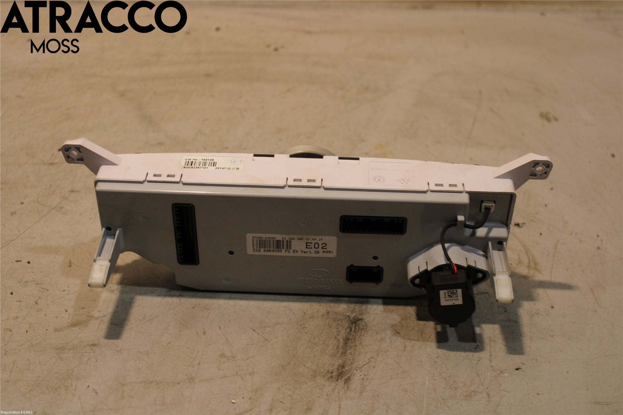 Kia SOUL 09- Varme Ac Betjening-Display