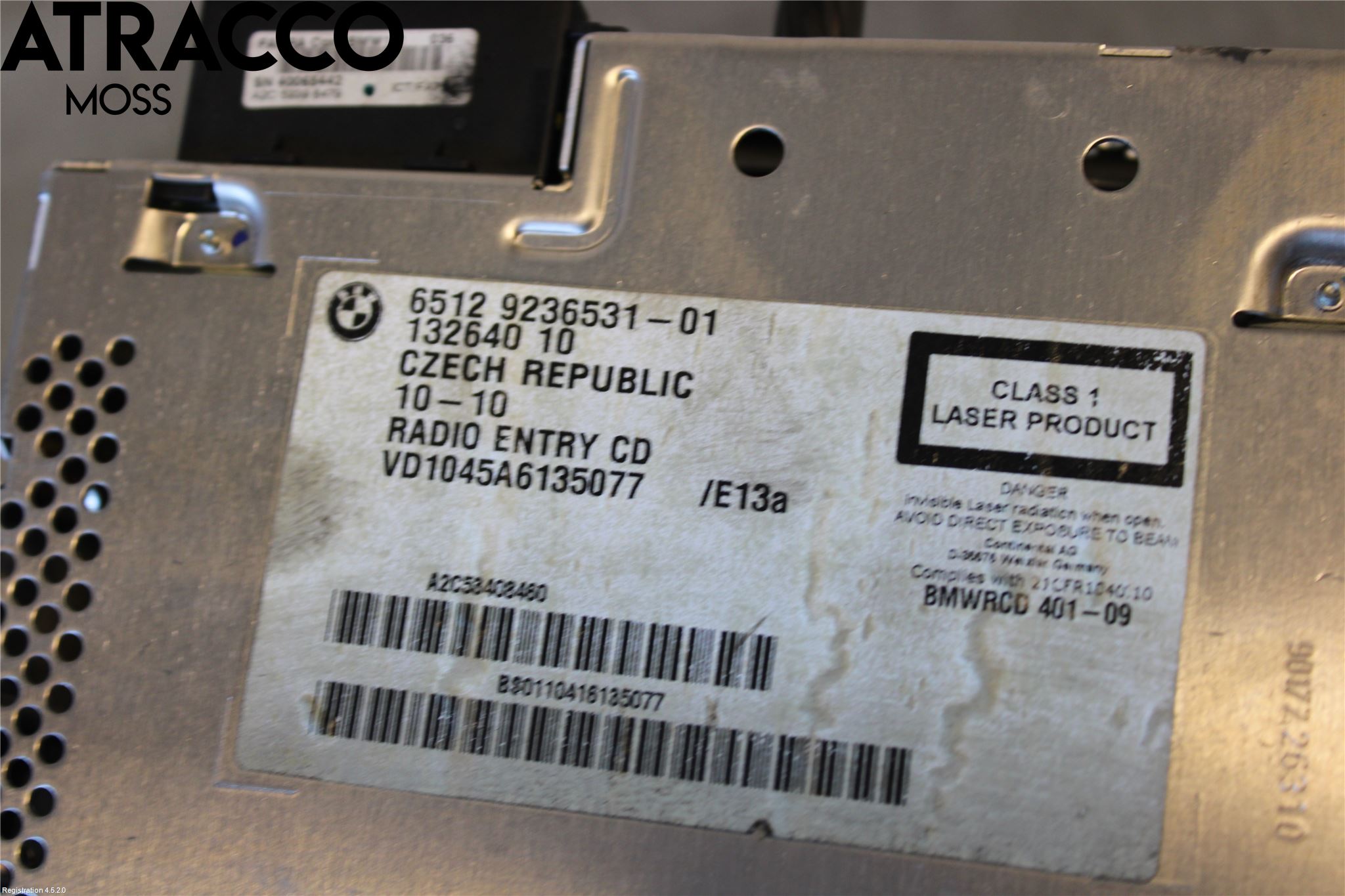 BMW X1 E84 10-15 Stereo Radio Med Cd