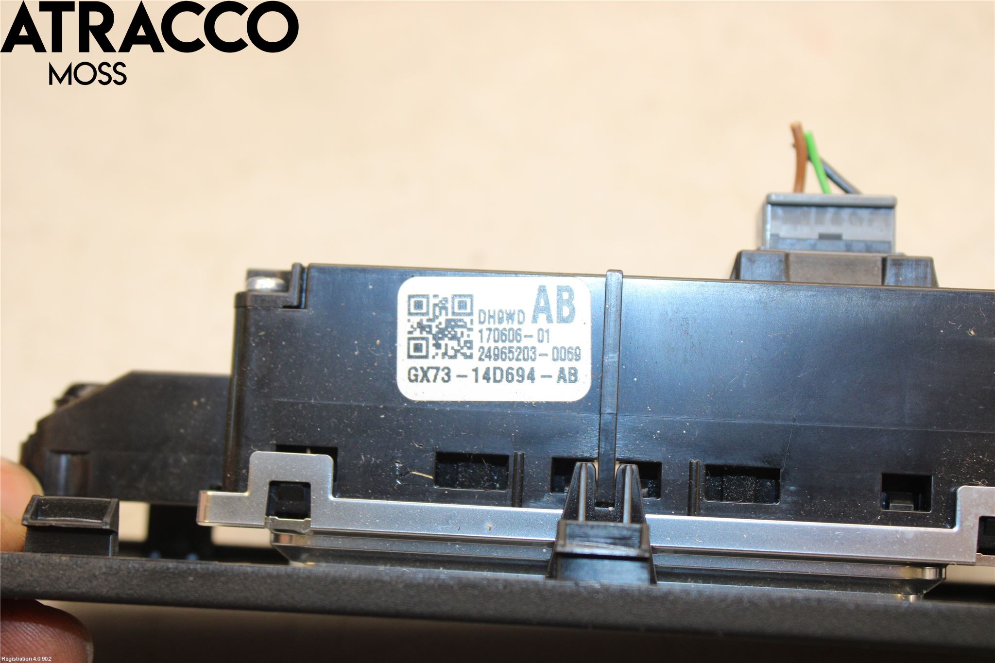 Jaguar F-PACE Bryter Varmesete