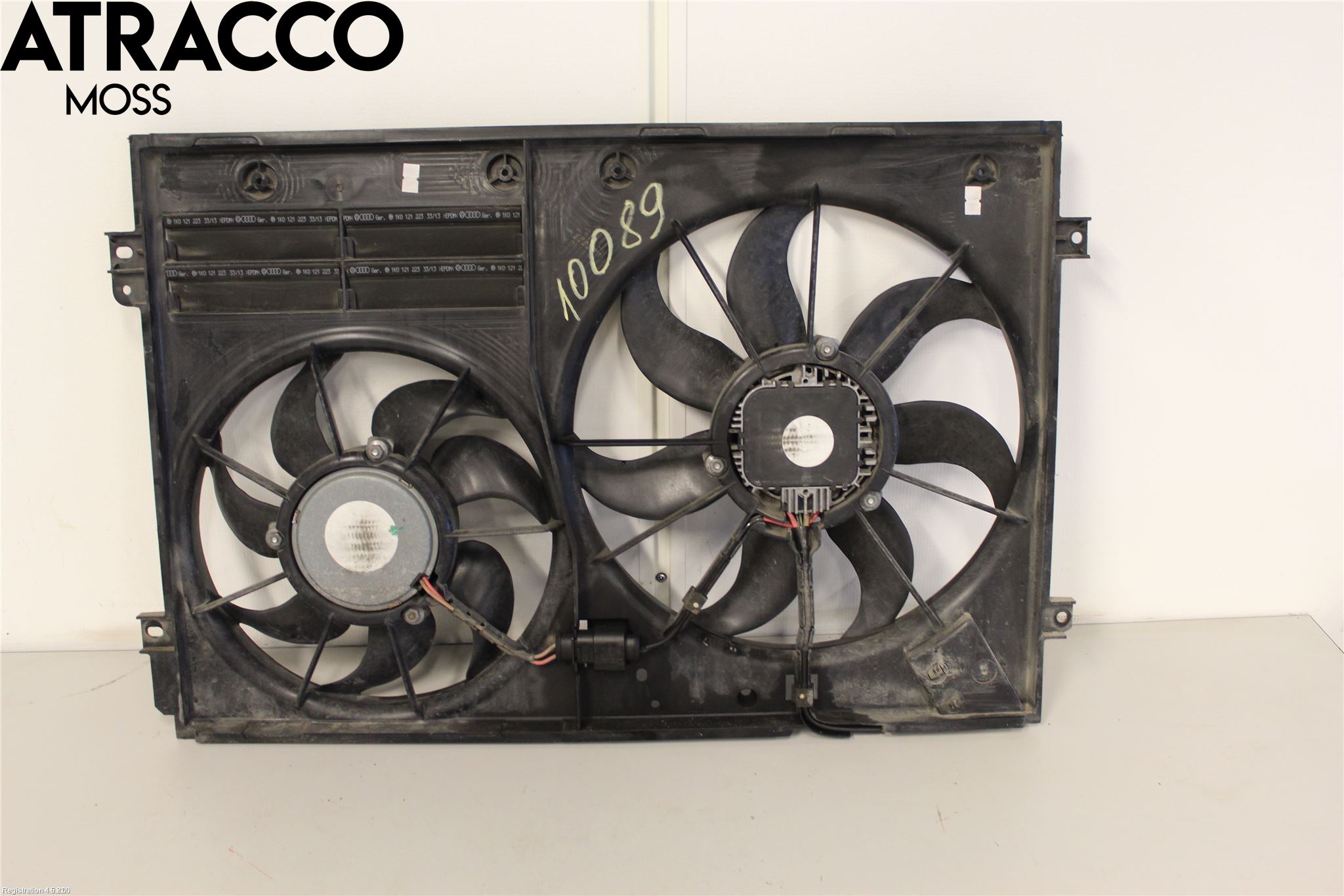 Volkswagen VW CADDY 11-15 Kjølevifte Elektrisk