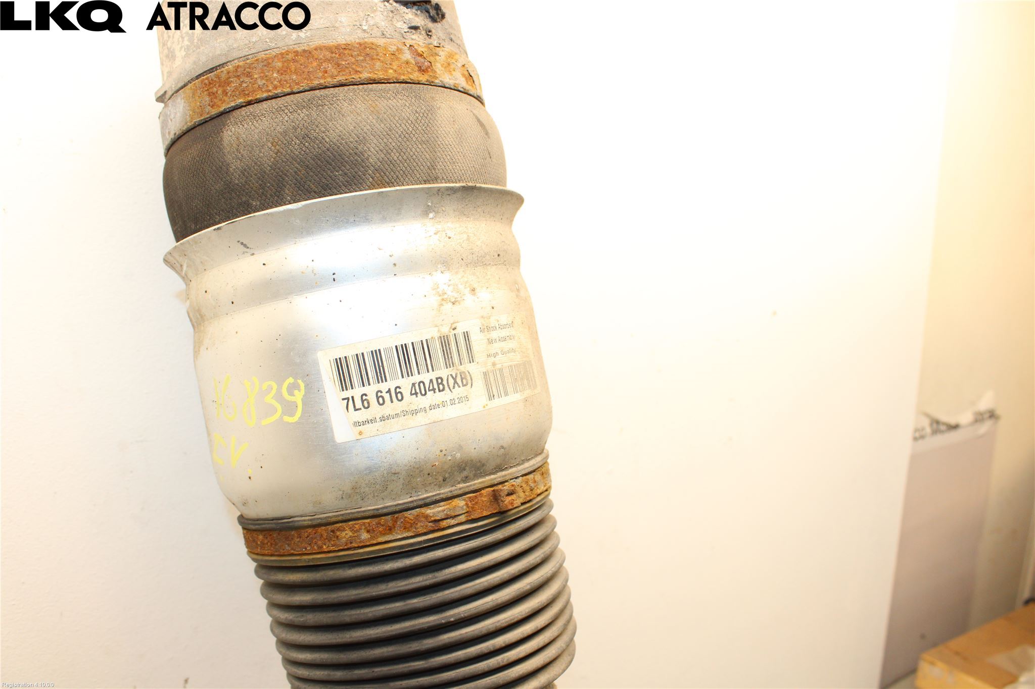 Porsche CAYENNE 03- Nivåreg Belg - Luftpute