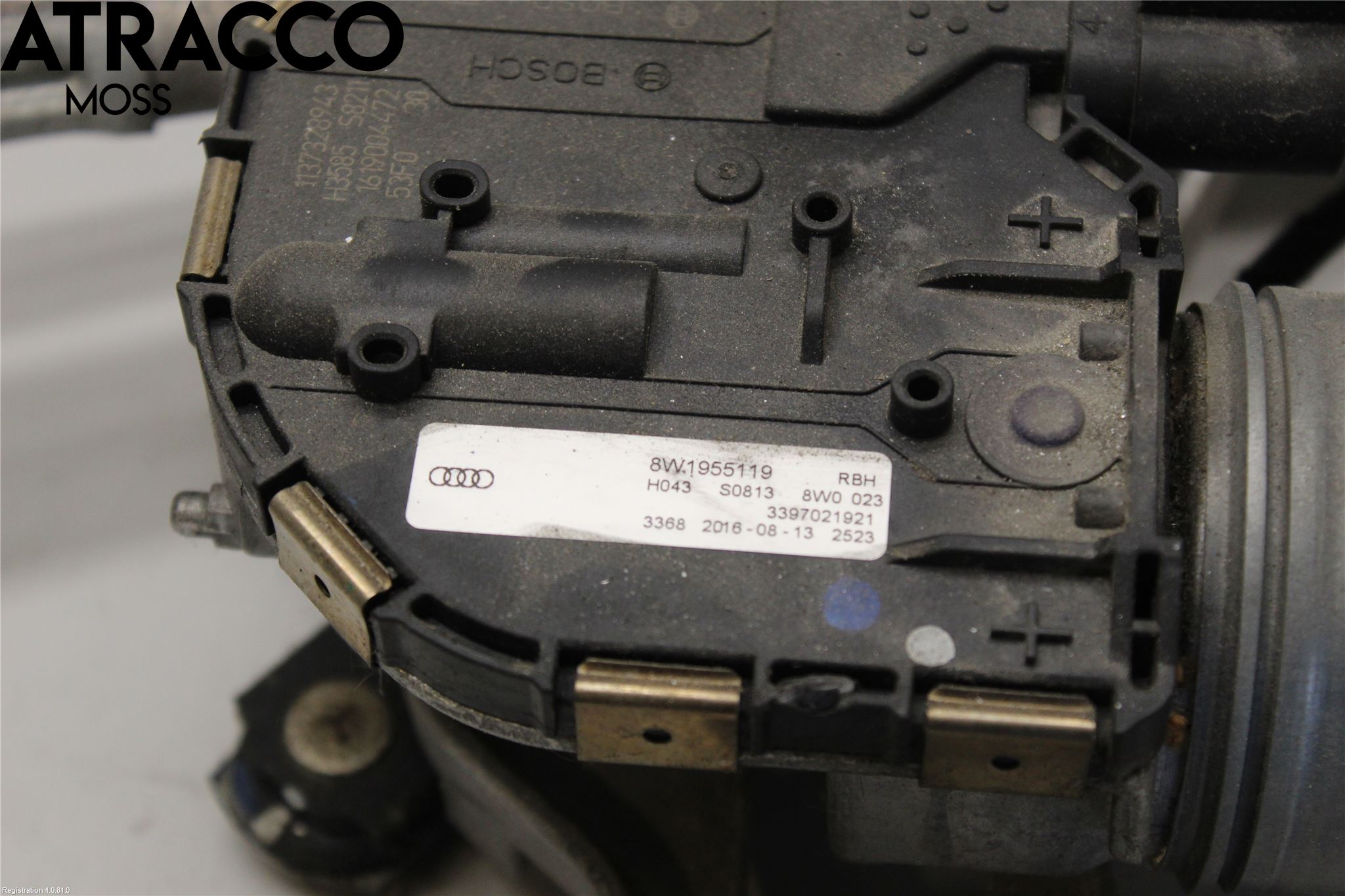 Audi A4/S4 B9 16-19 Viskermotor Frontrute