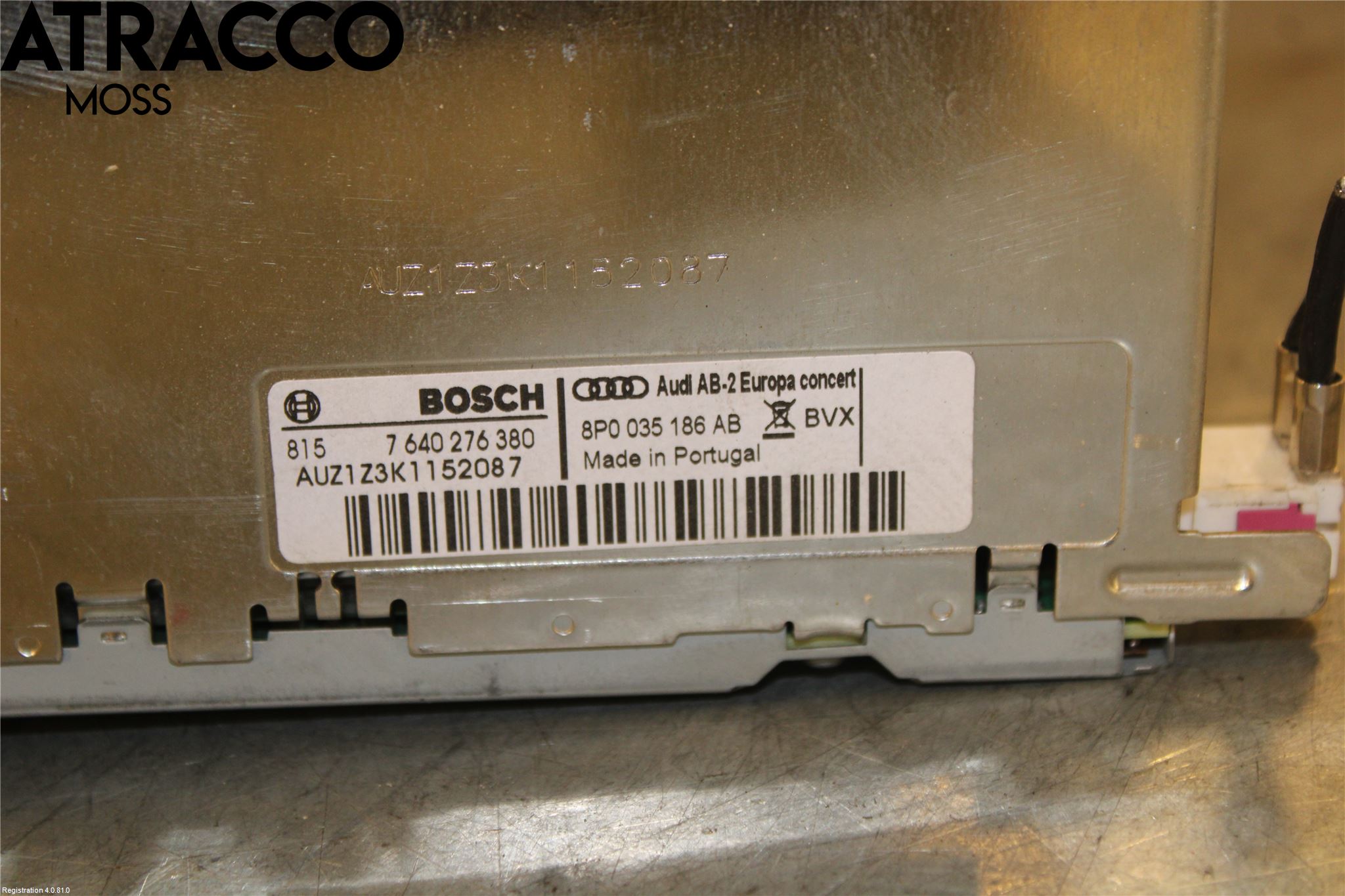 Audi A3/S3 05-13 Stereo Radio Med Cd