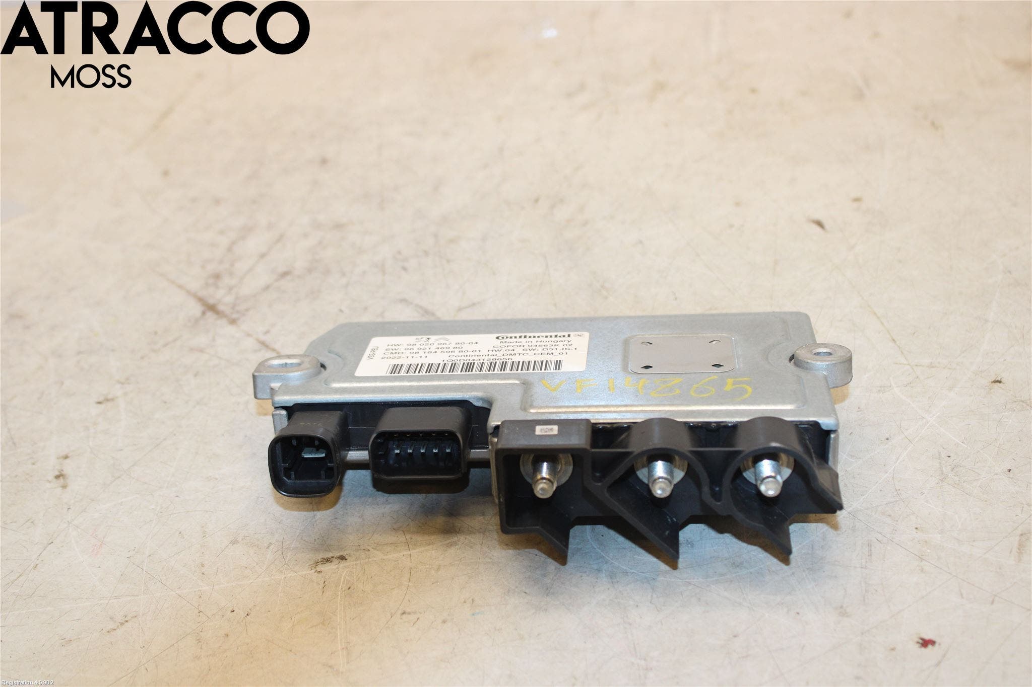 Toyota PROACE II 16- Styreenhet Tenning