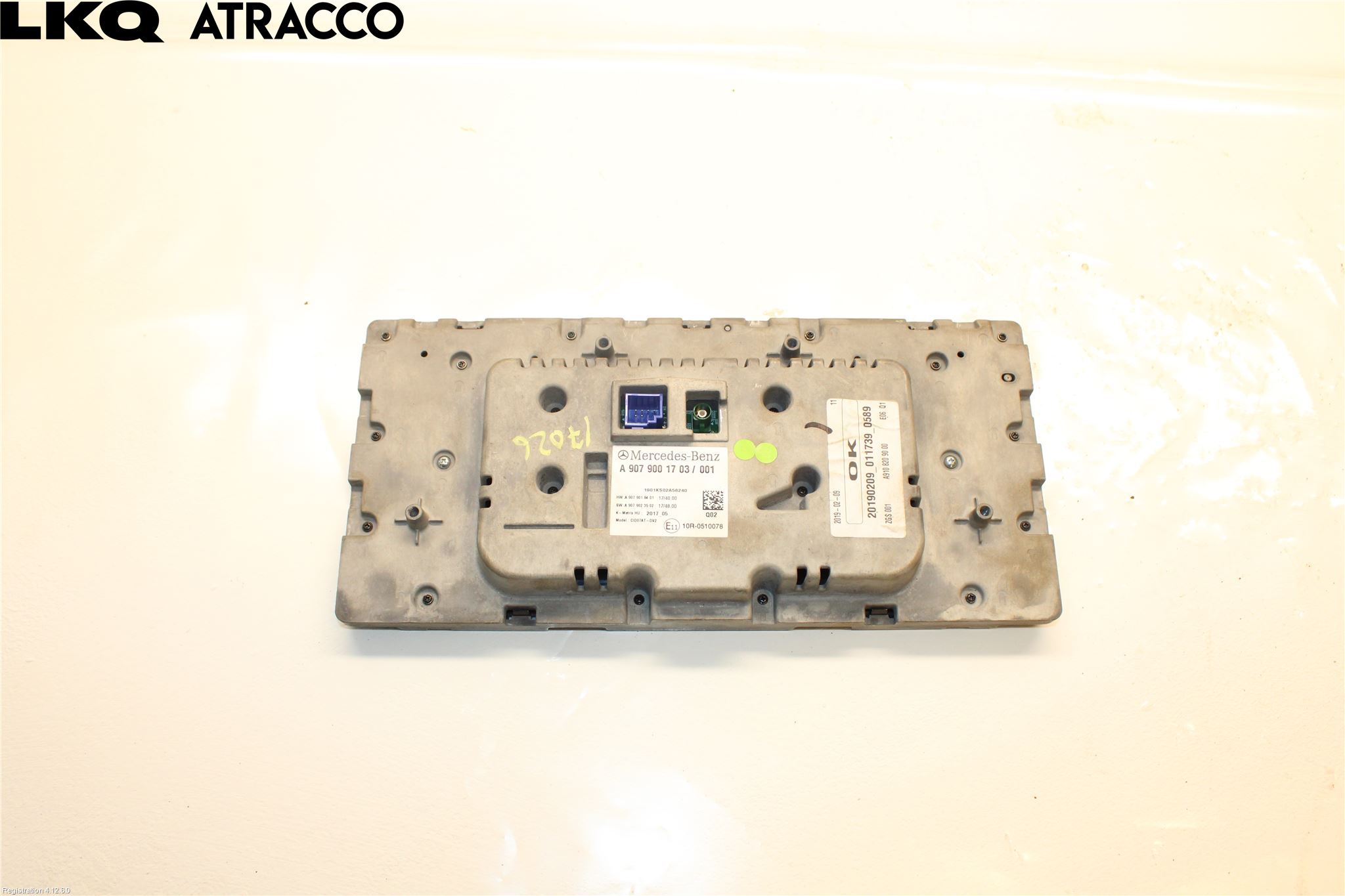 Mercedes-Benz MB SPRINTER (W907/W910) 19- Multifunktionsdisplay