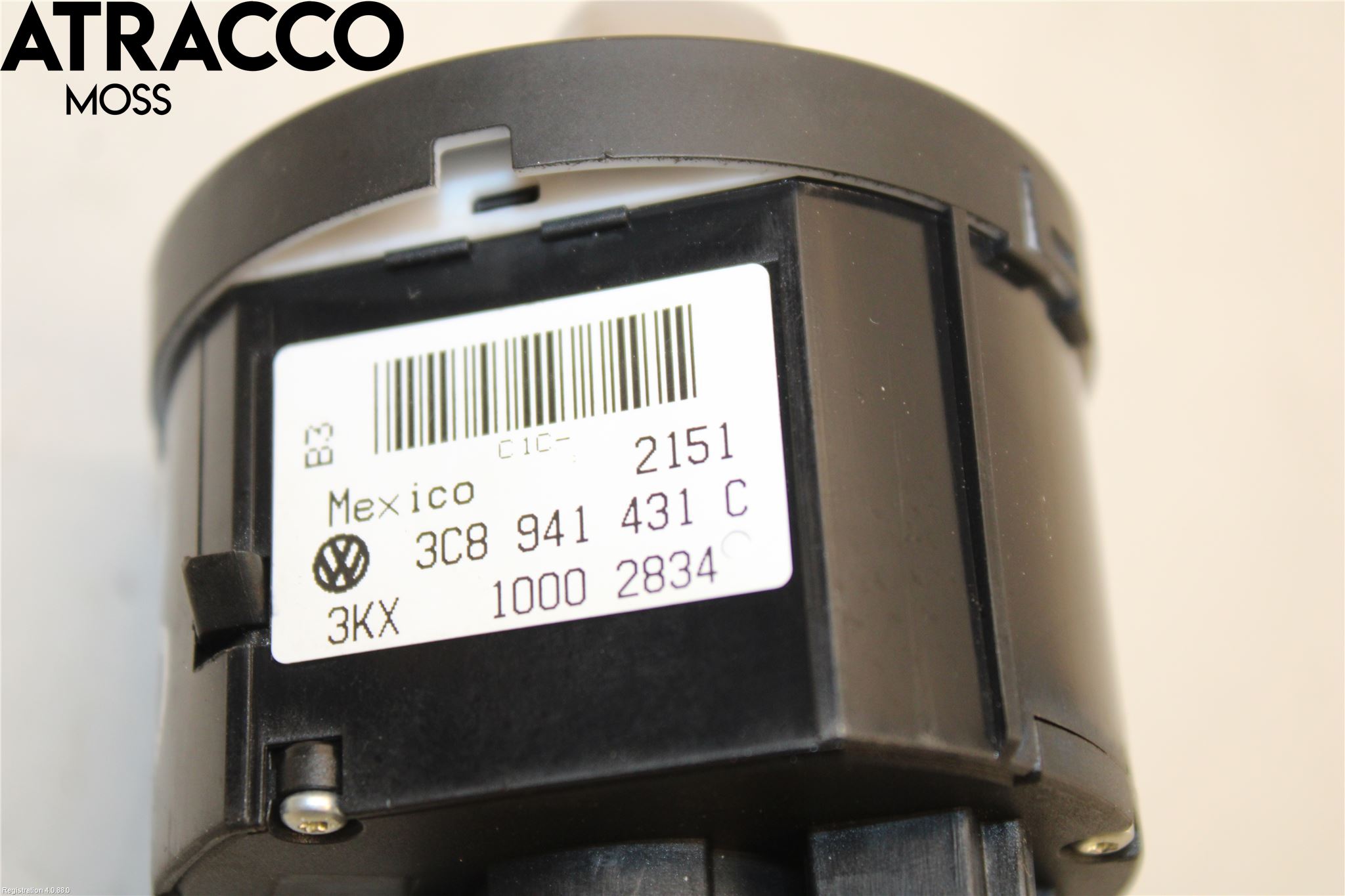 Volkswagen VW GOLF VI 09-13 Bryter Hovedlys