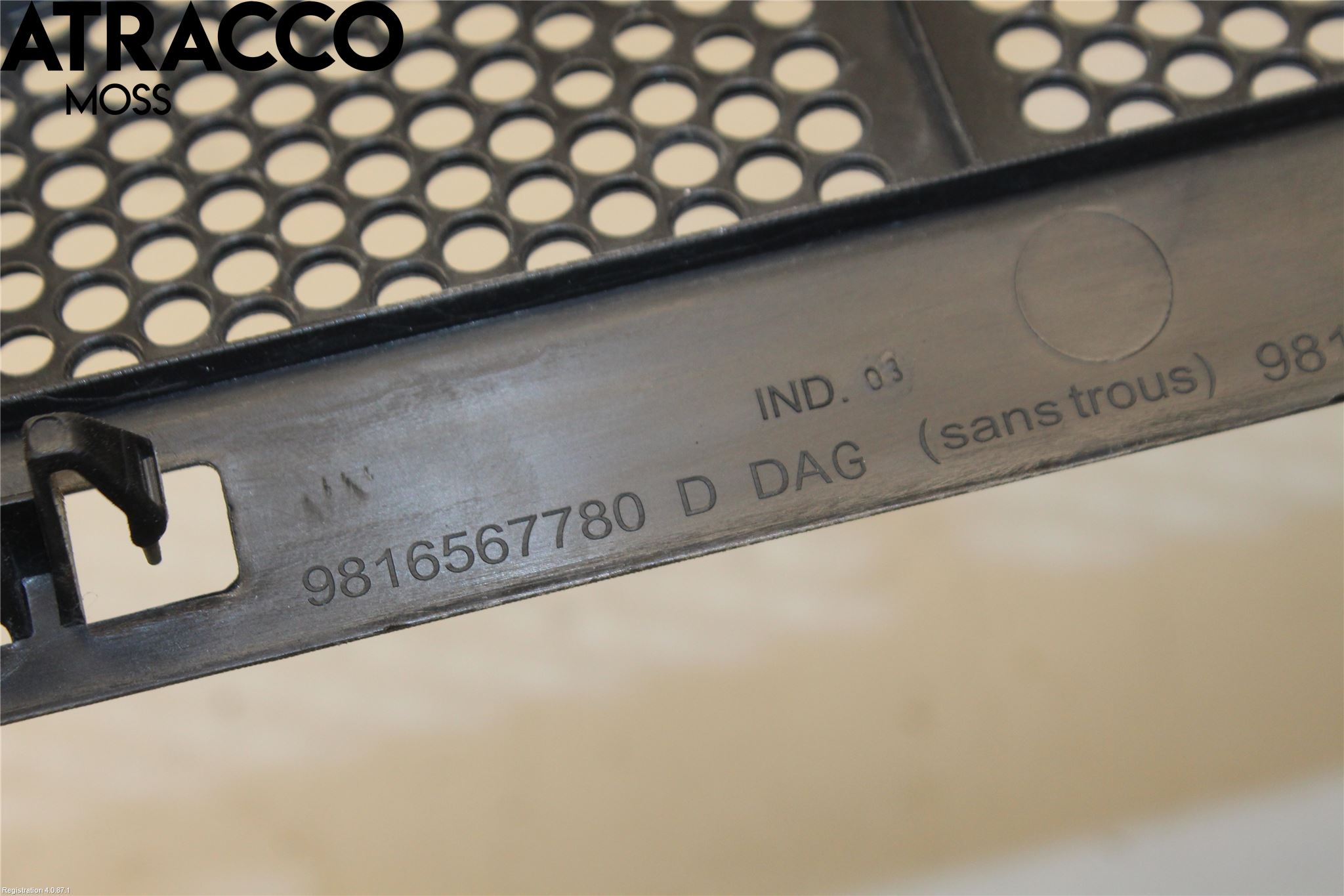 Toyota PROACE CITY 20- Visker Deksel-Grill-Under Frr