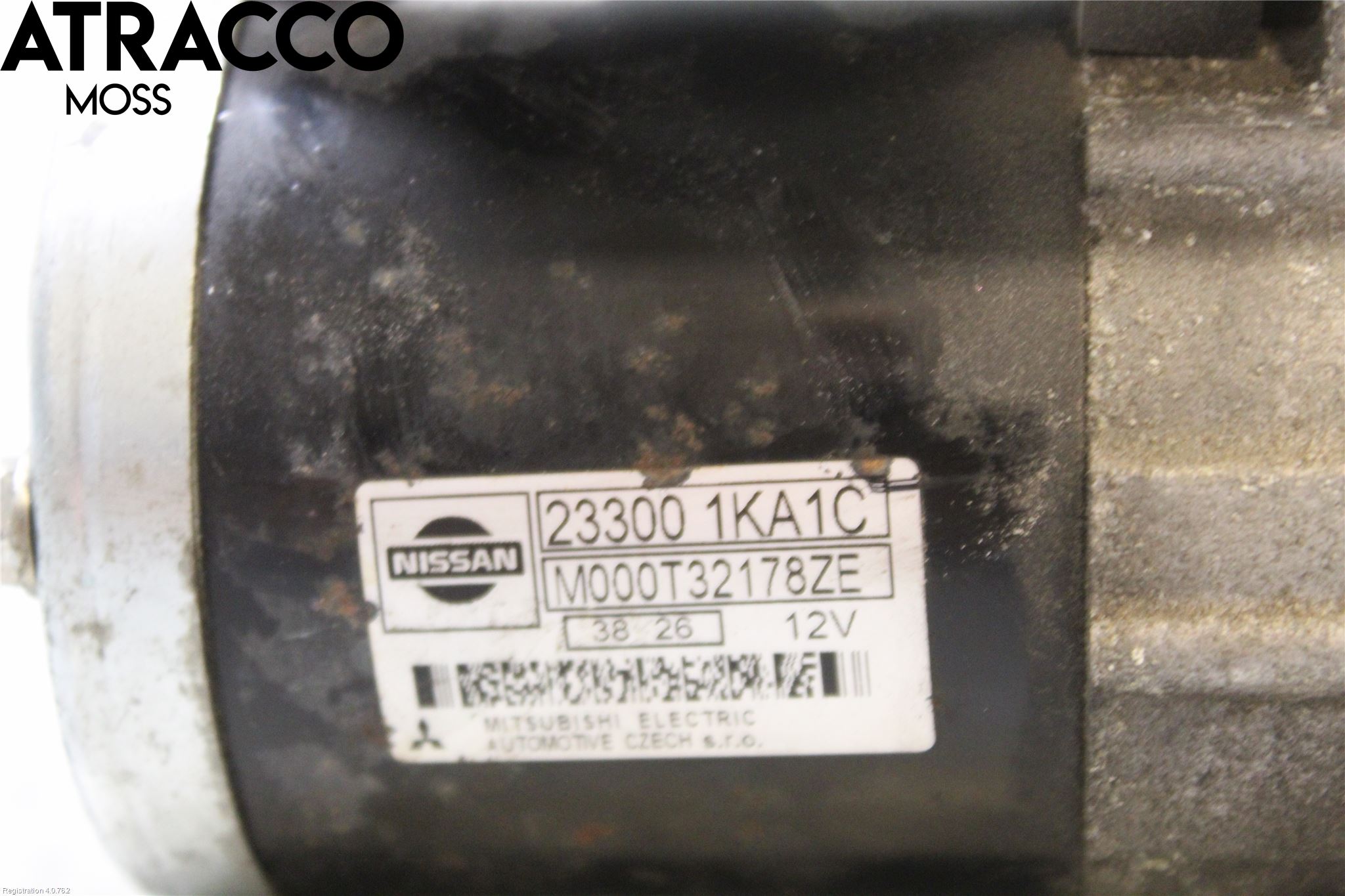 Nissan QASHQAI 10-14 Startmotor Diesel