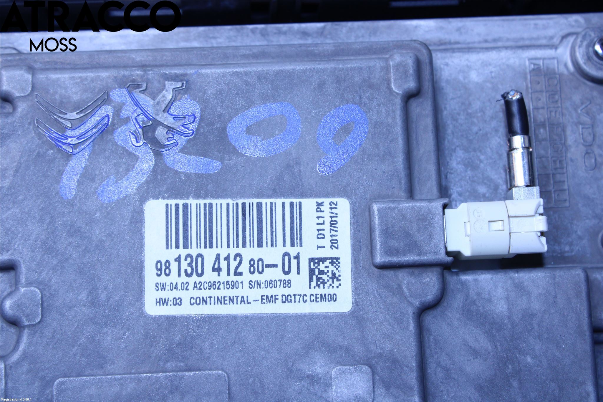 Toyota PROACE II 16- Multifunktionsdisplay