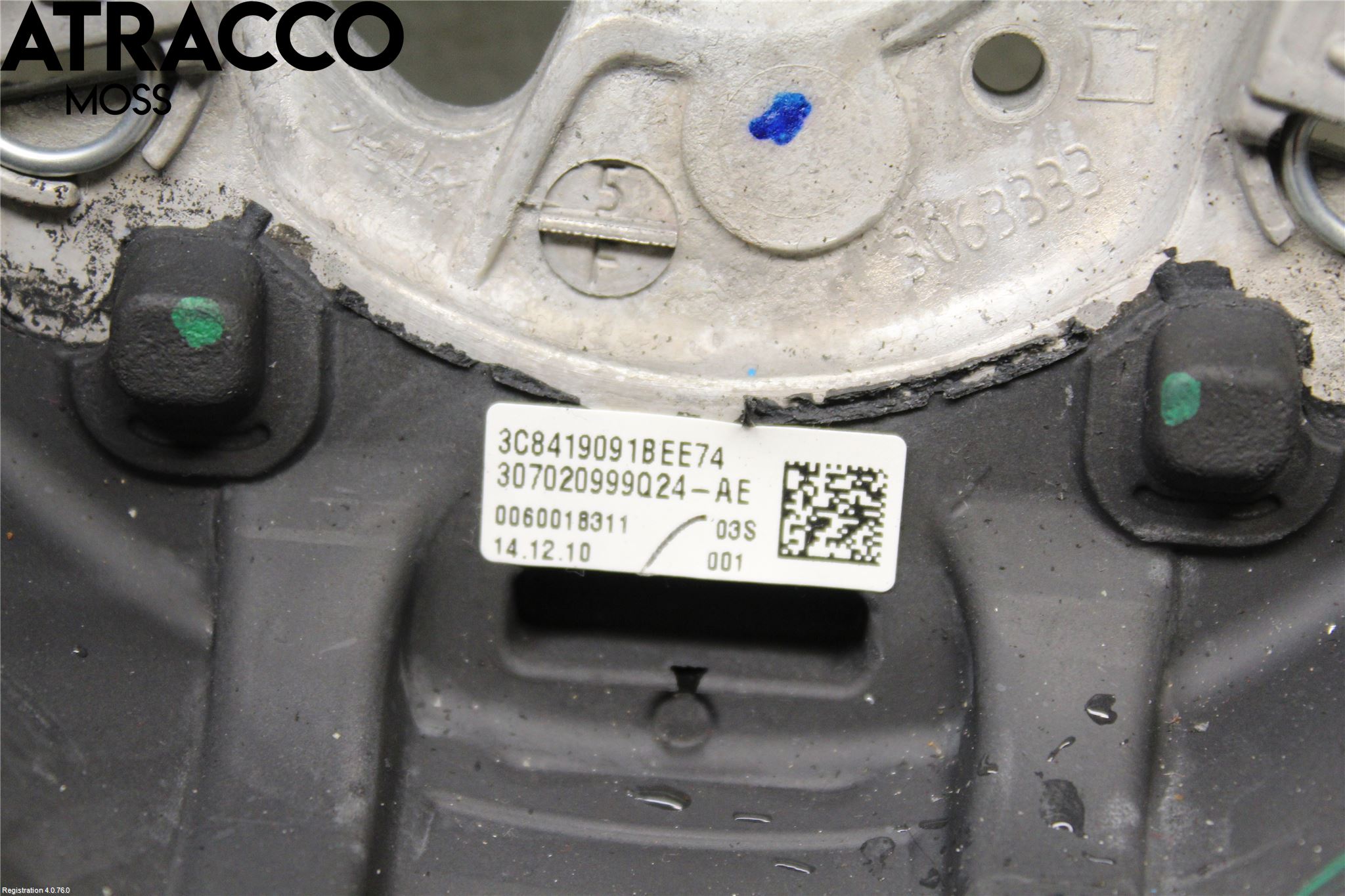 Volkswagen VW PASSAT 11-14 Ratt