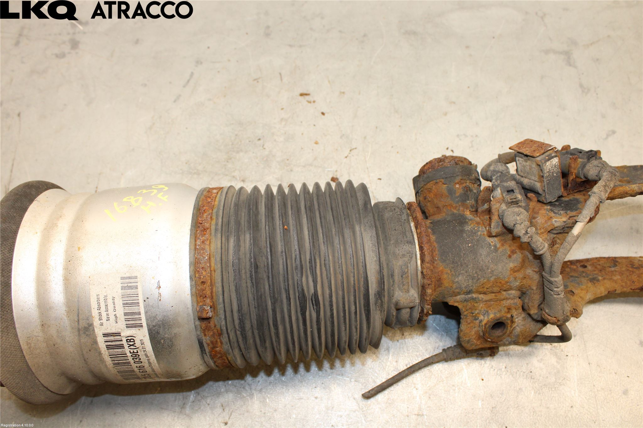 Porsche CAYENNE 03- Nivåreg Belg - Luftpute