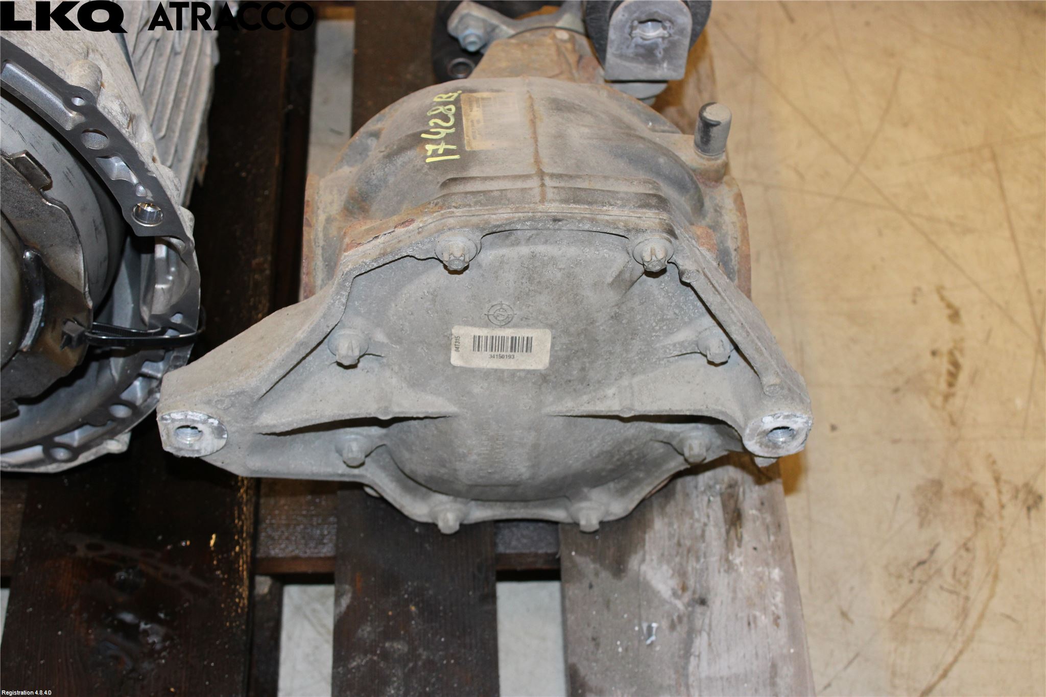 Mercedes-Benz MB C-KLASS (W205) 14-21 Bakaksel Kardang Bak -Diff