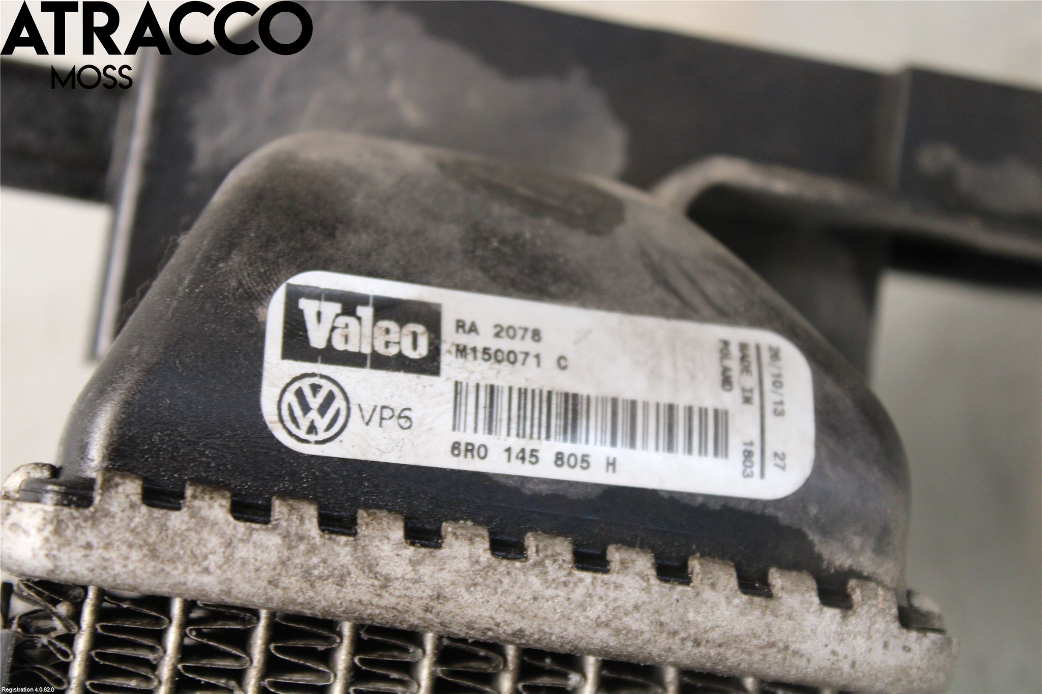 Skoda RAPID Intercooler Radiator