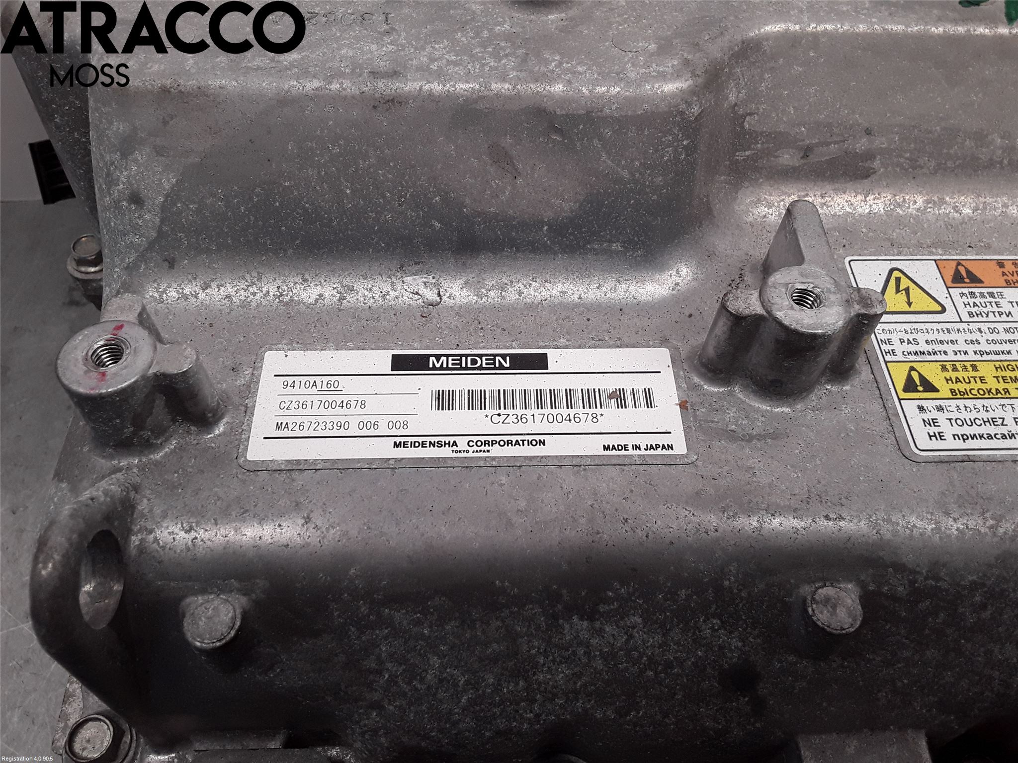 Mitsubishi OUTLANDER 13-21 Dc-Cd Omformer Hybrid