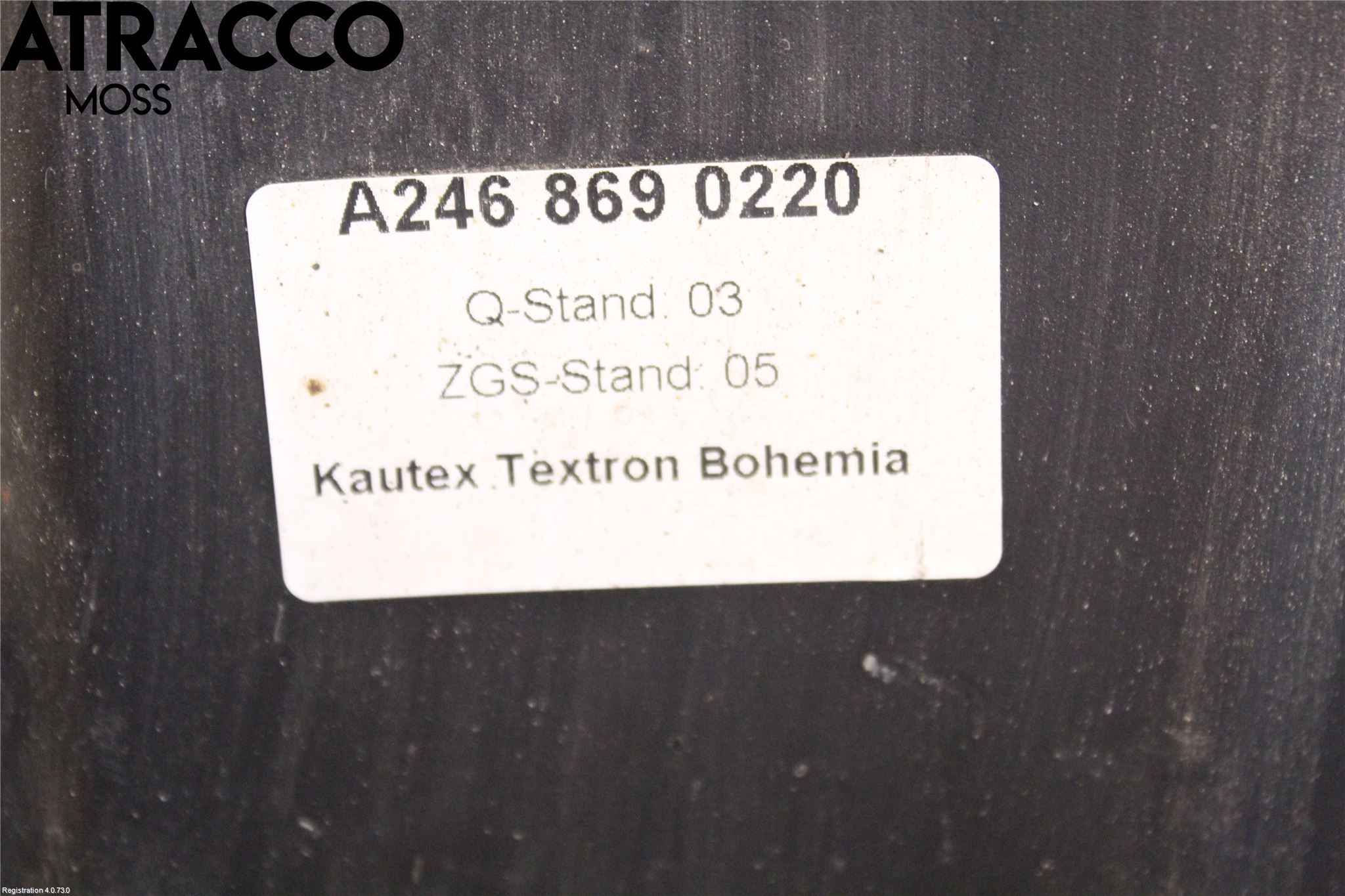 Mercedes-Benz MB B-KLASS (W246/W242) 12-19 Spylerbeholder Frontrute