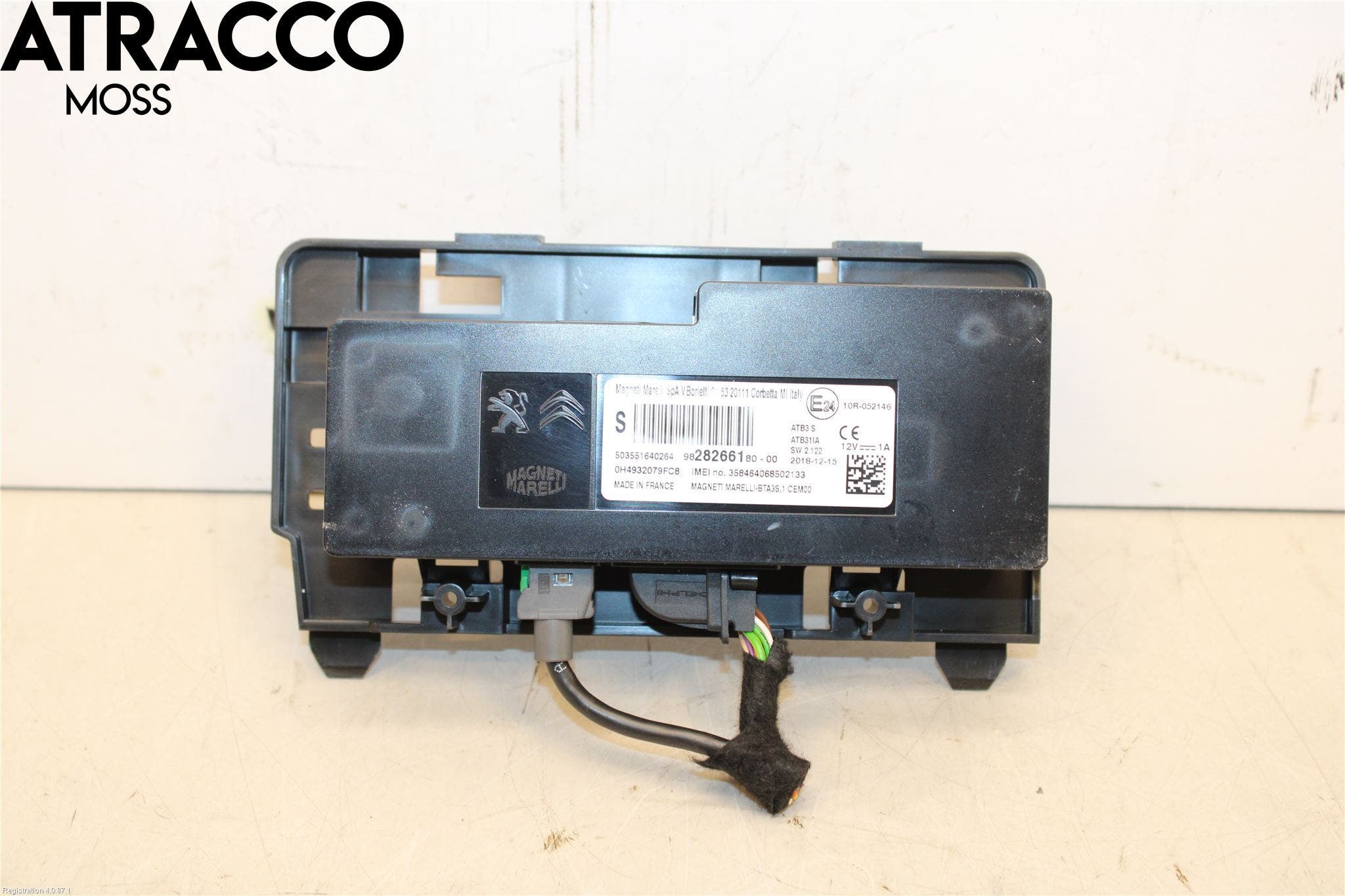 Peugeot 508 19- Styreenhet Øvrig