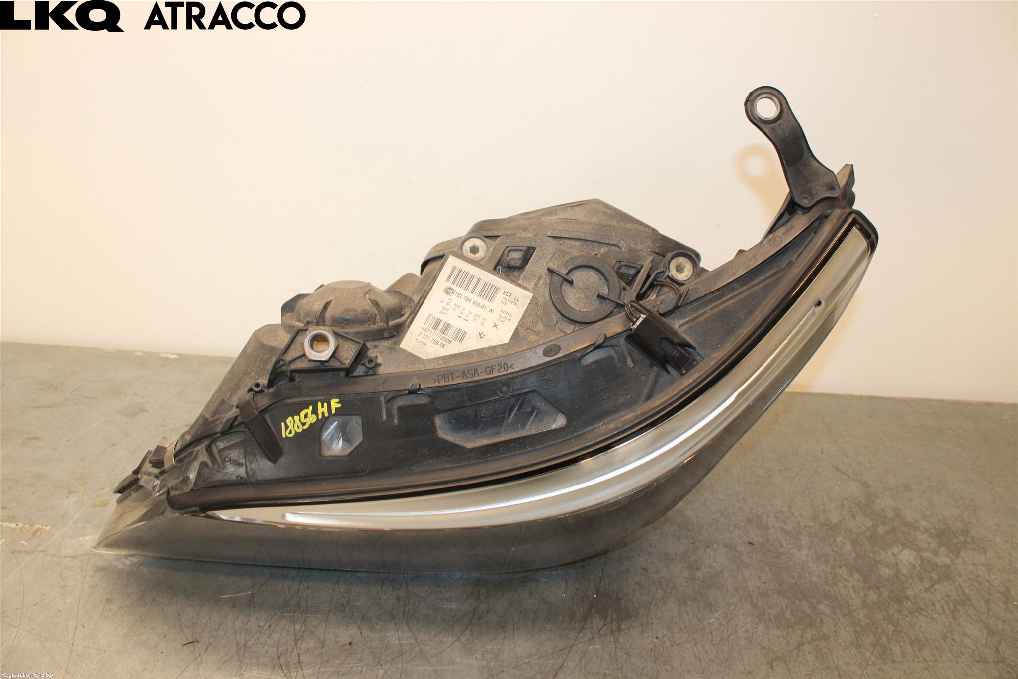 BMW 5 E60/61 Sed/Tou 02-10 Frontlykt Høyre