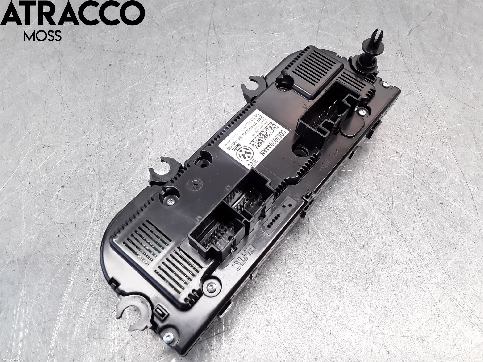 Volkswagen VW GOLF / E-GOLF VII 13-20 Varme Ac Betjening-Display