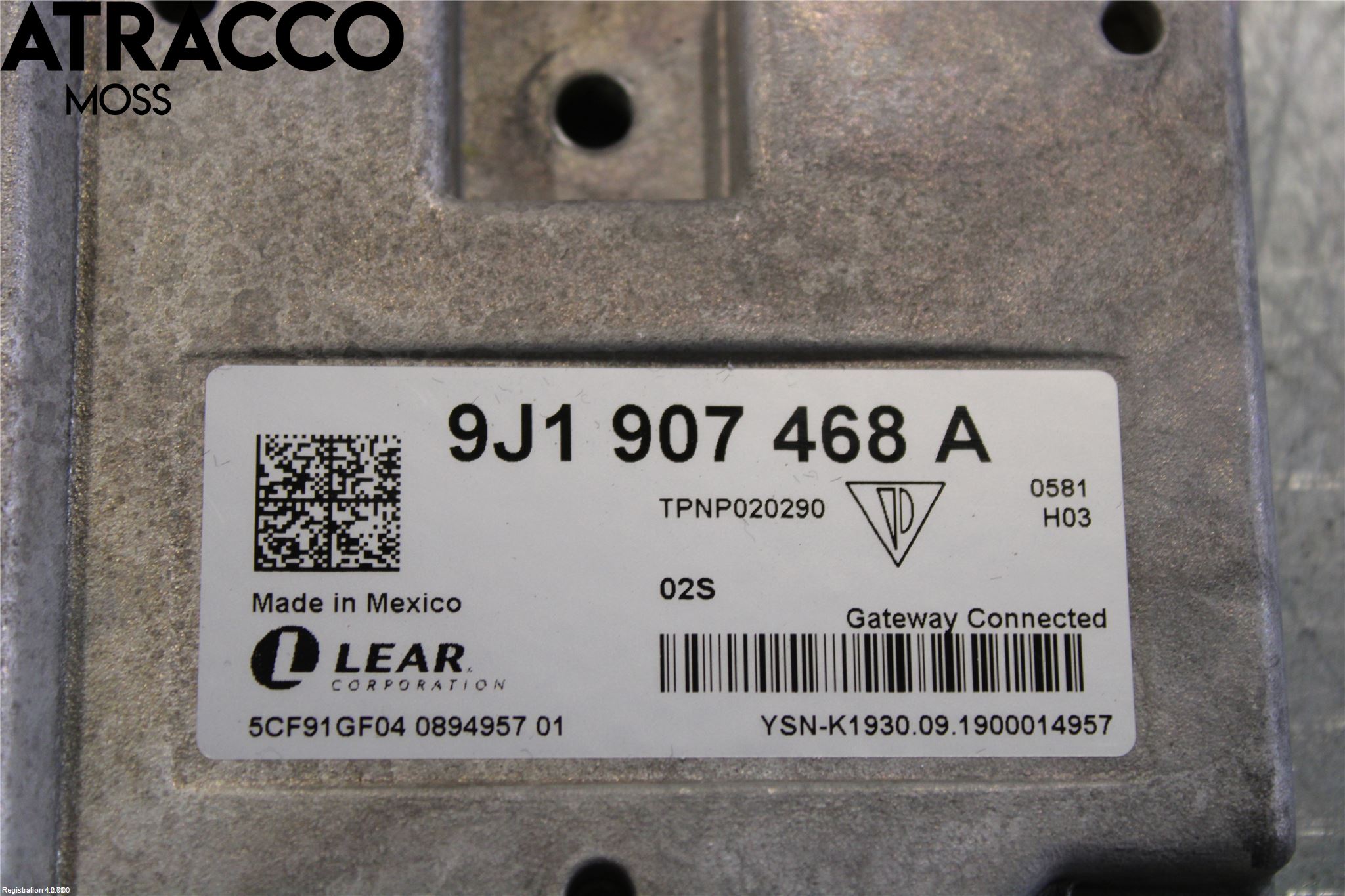 Porsche TAYCAN 20- Styreenhet Øvrig