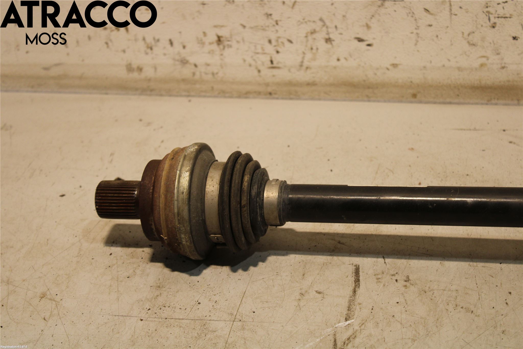 Volkswagen VW TIGUAN 07-16 Drivaksel Bak Kompl Venstre