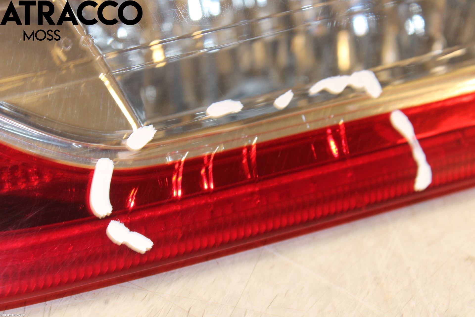 Toyota AURIS 13-19 Baklykt Venstre  På Luke(Indre