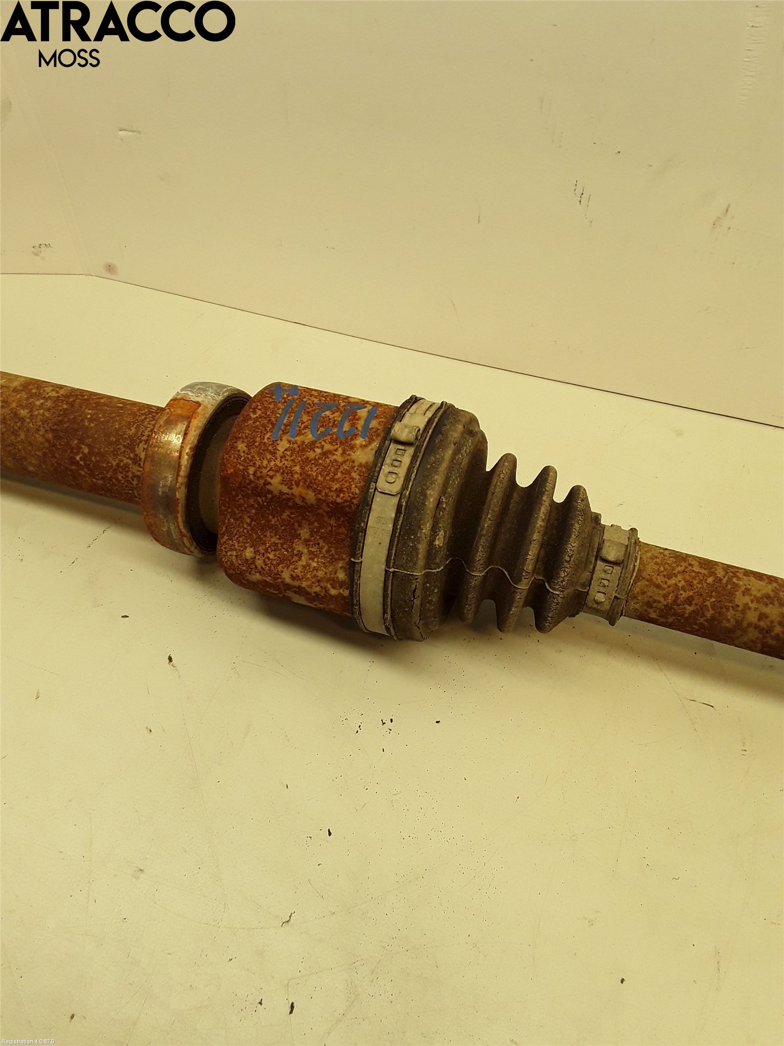 Ford MONDEO 07-15 Drivaksel Foran Kompl Høyre