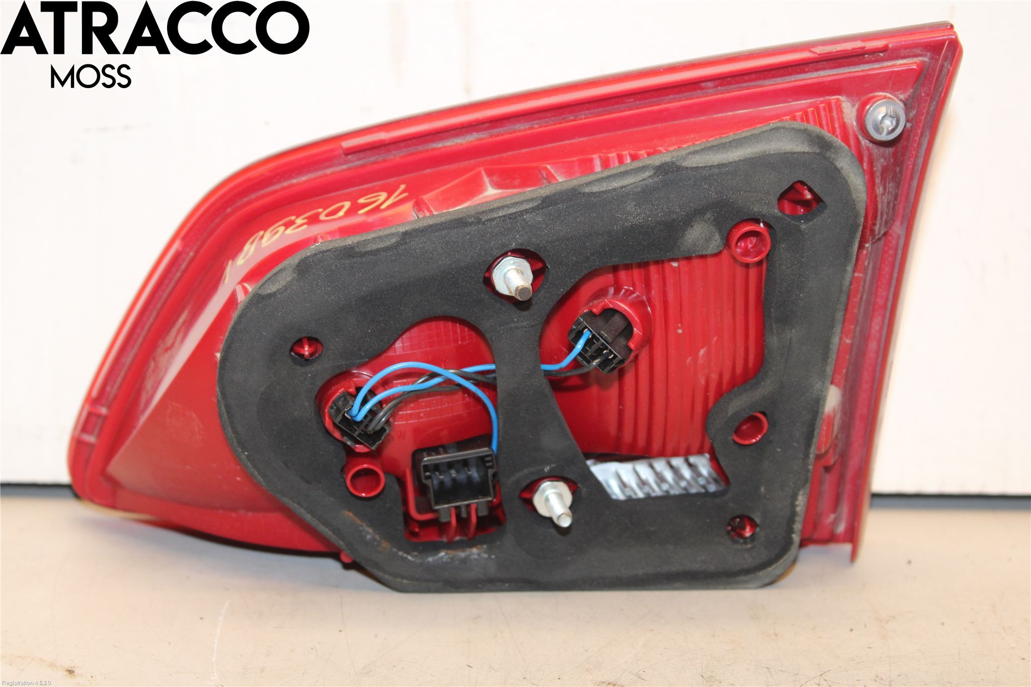 Volkswagen VW PASSAT 11-14 Baklykt Venstre  På Luke(Indre