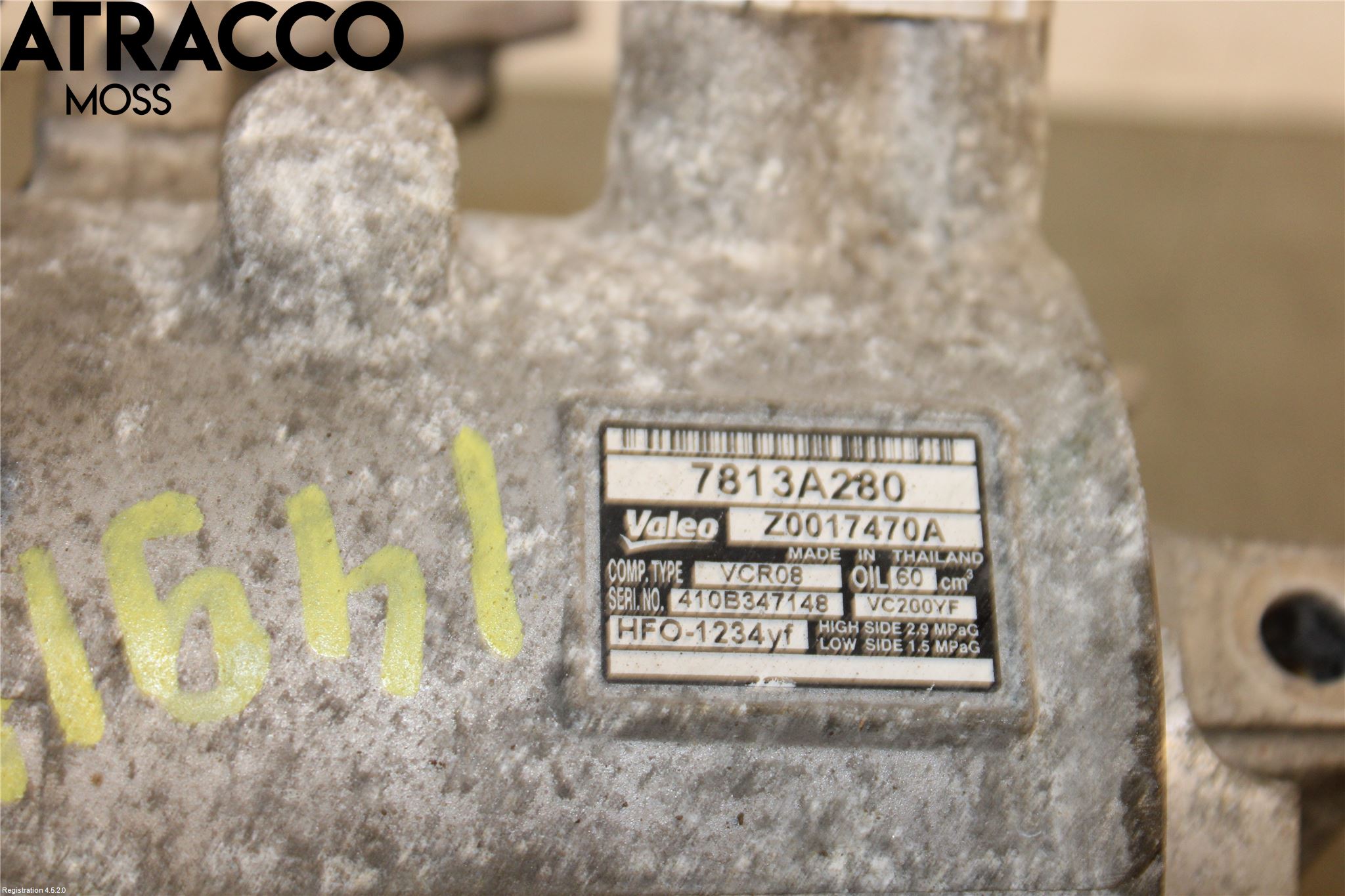 Mitsubishi SPACE STAR 13- Varme Ac Kompressor