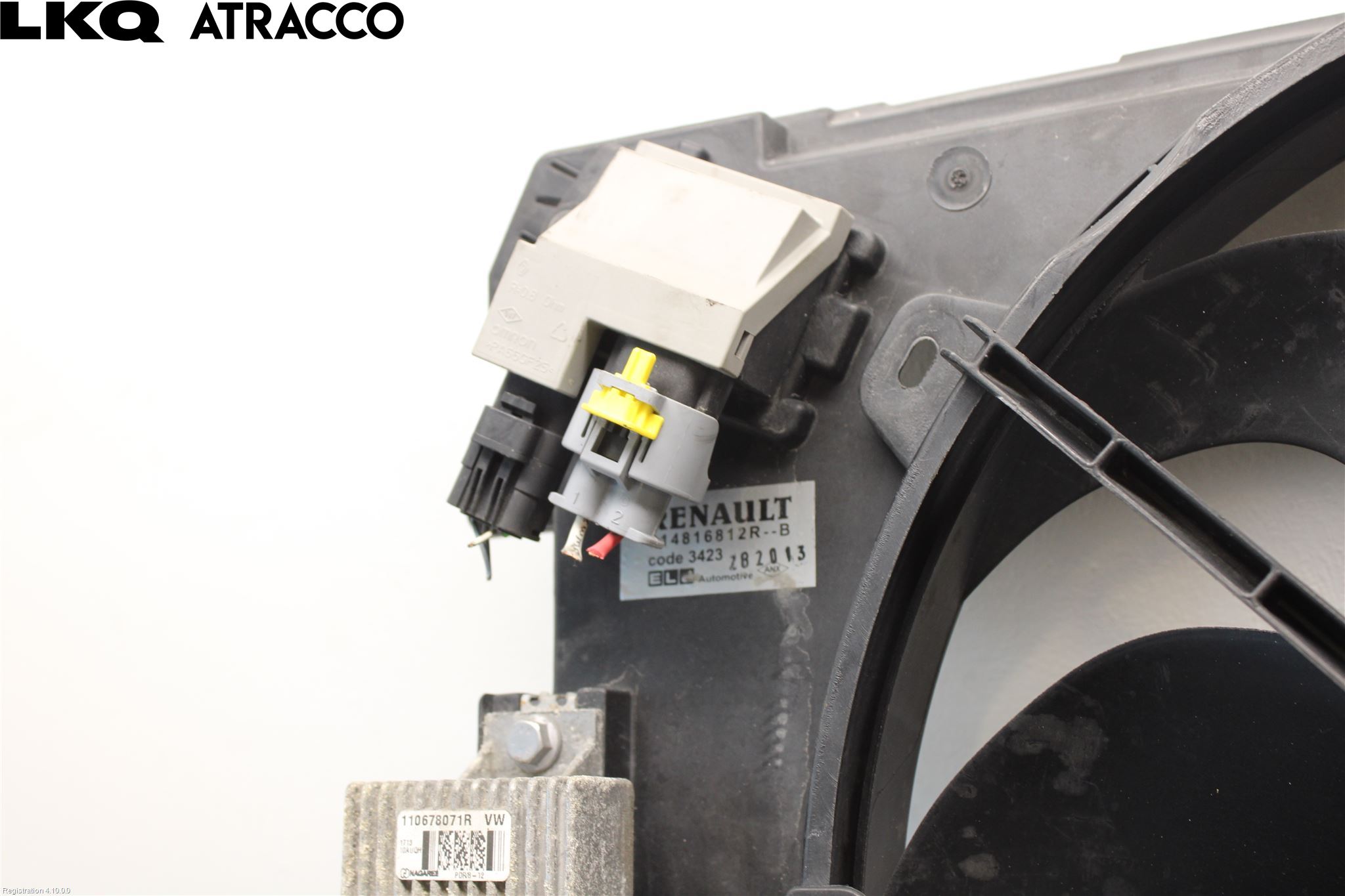 Renault CLIO IV 12-16 Kjølevifte Elektrisk