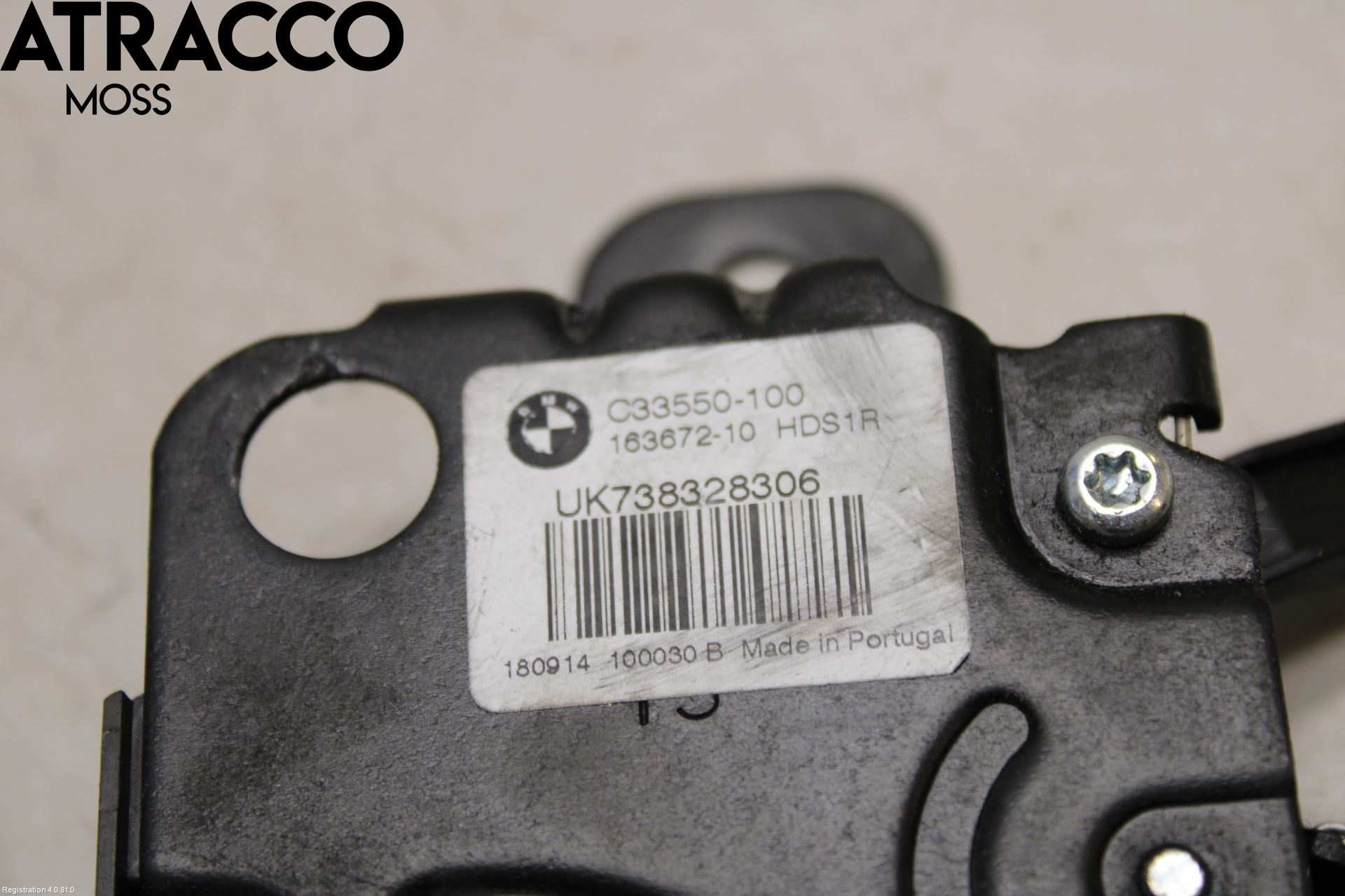 BMW 5 G30/G31/F90 17-23 Bakluke-Lokk Låsekasse