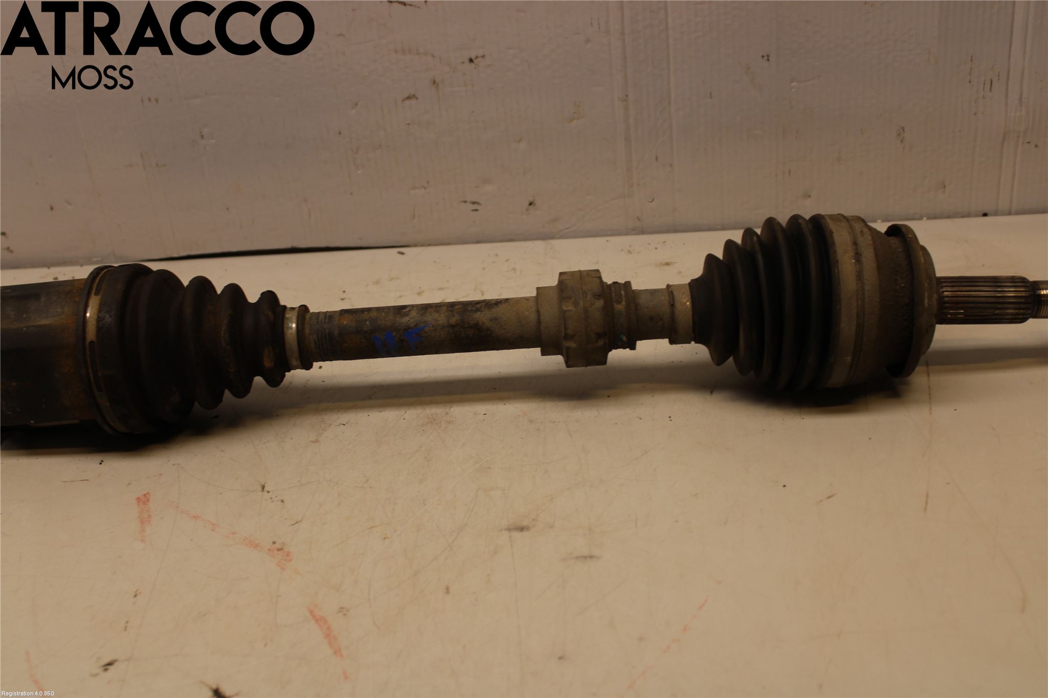 Toyota RAV 4 06-12 Drivaksel Foran Kompl Høyre