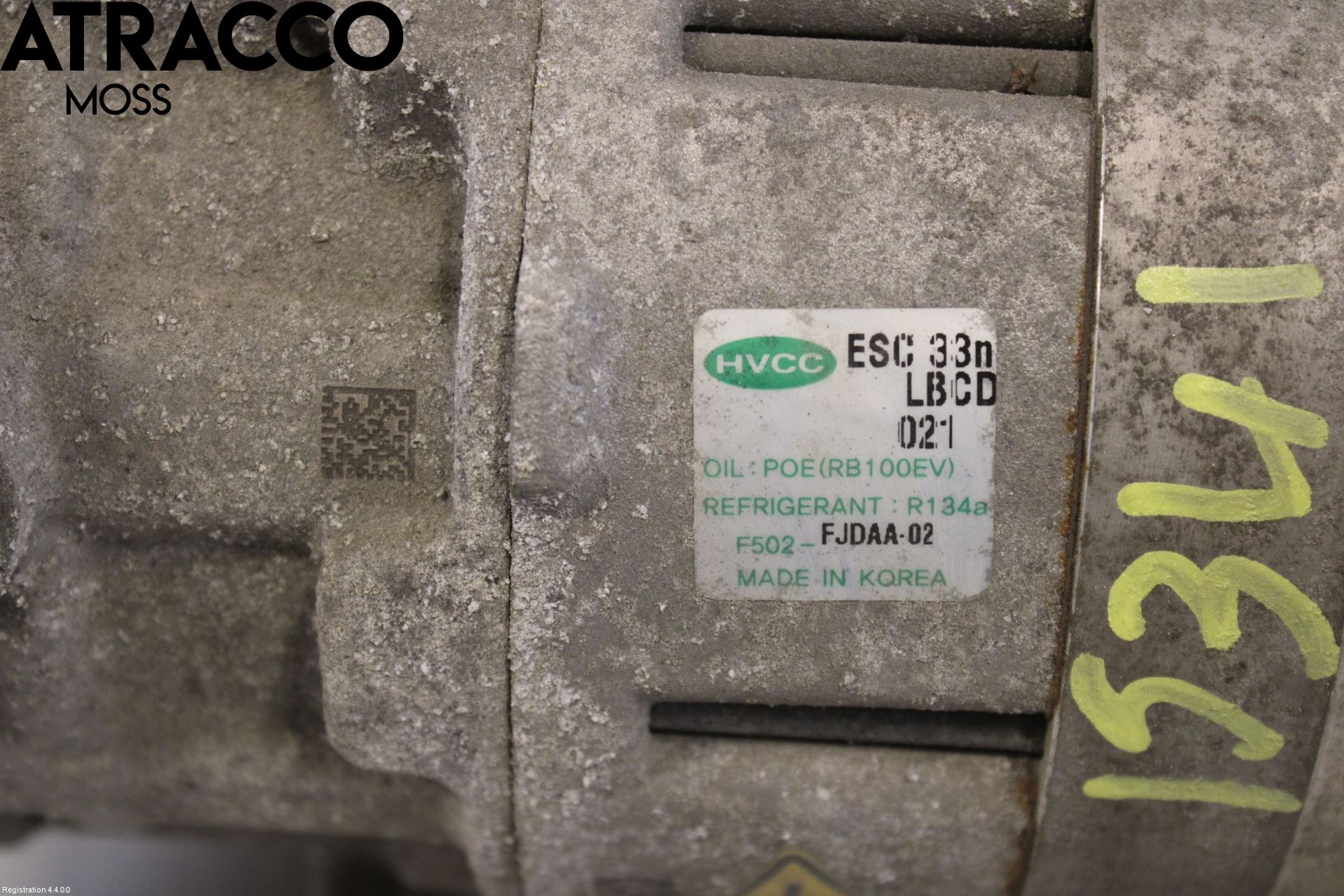 Kia SOUL 09- Varme Ac Kompressor