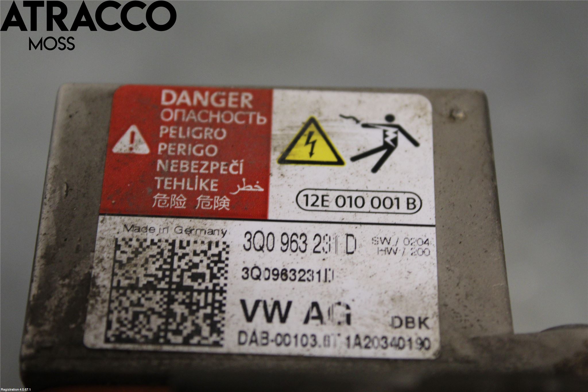 Volkswagen VW PASSAT 15-19 Motorvarmer Elektrisk