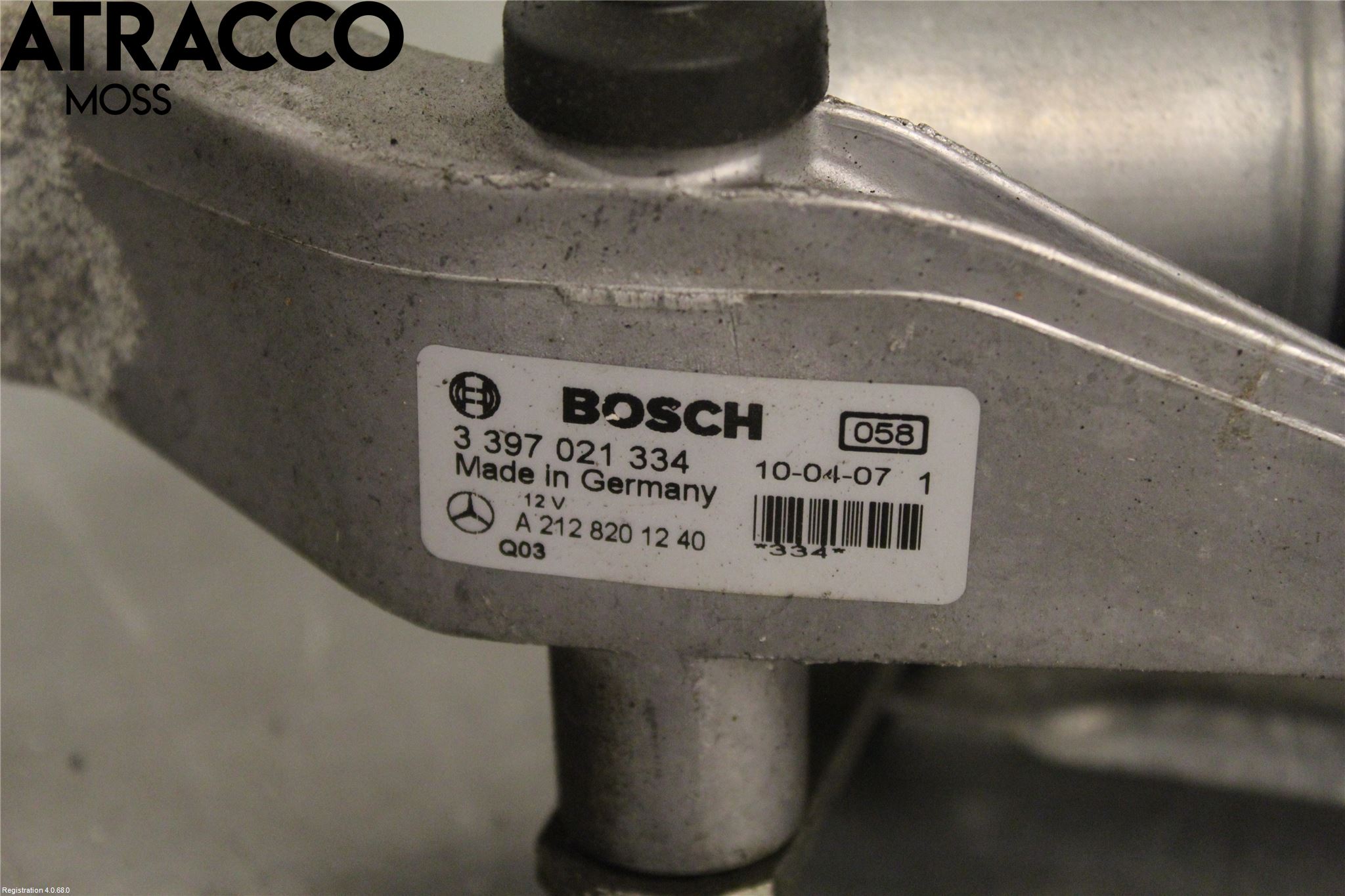 Mercedes-Benz MB E-KLASS (W212) 09-16 Viskermotor Frontrute