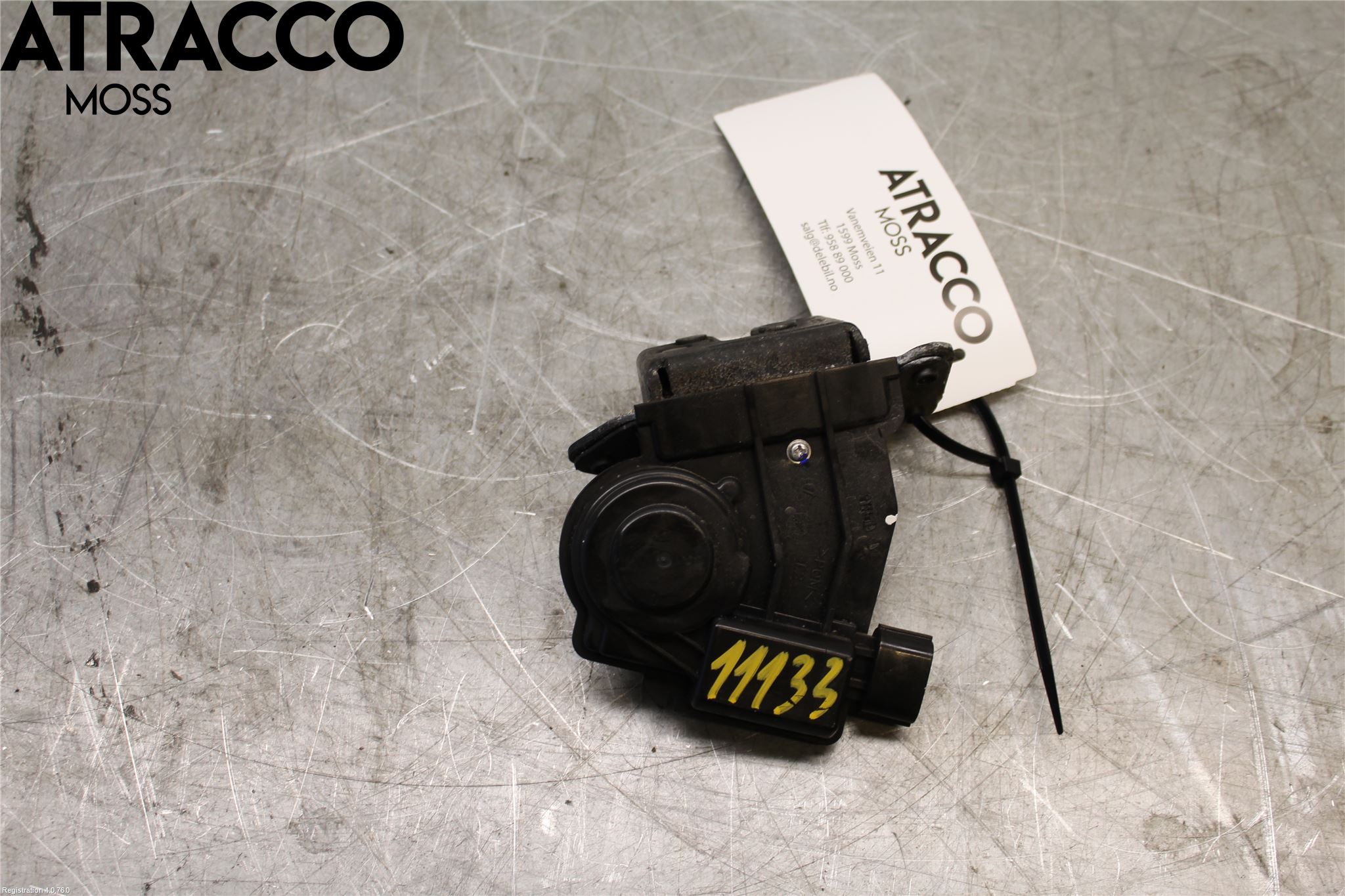 Toyota PRIUS+ ZVW40 12-20 Bakluke-Lokk Låsekasse