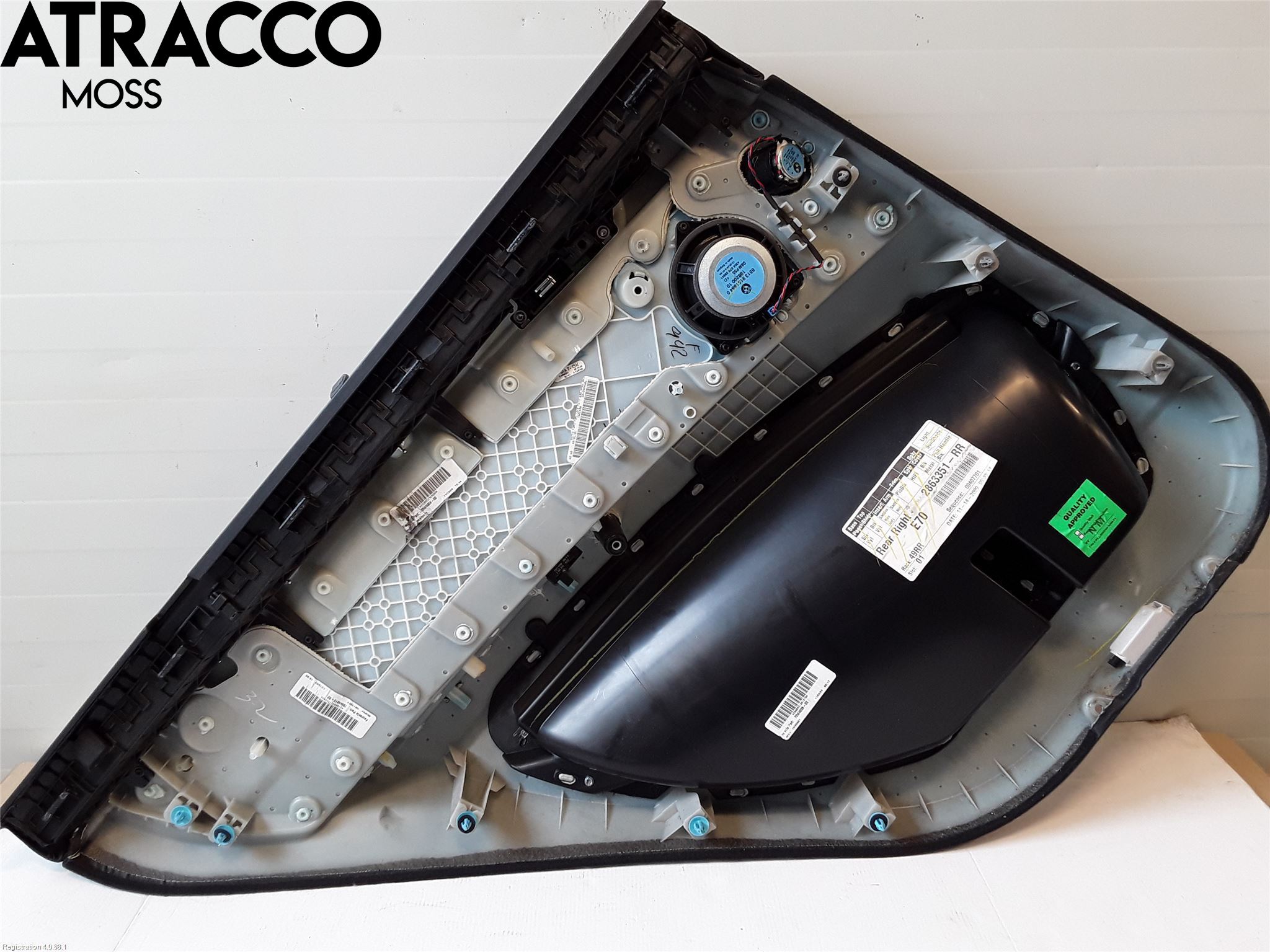 BMW X5 E70 07-13 Dør Dekorlist Hb