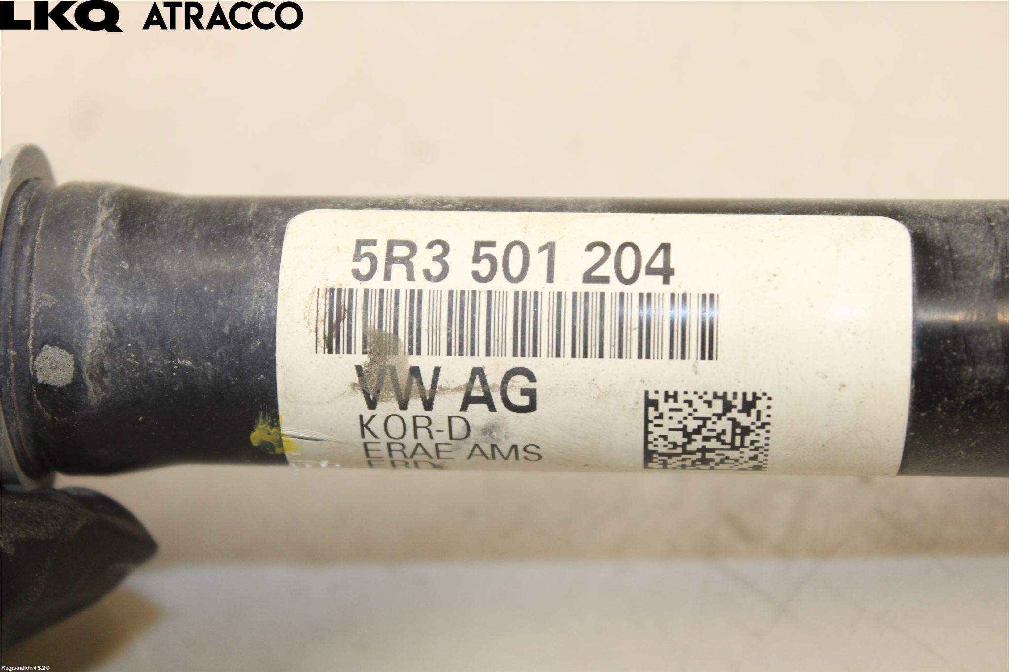 Volkswagen VW CADDY 21- Drivaksel Bak Kompl Høyre