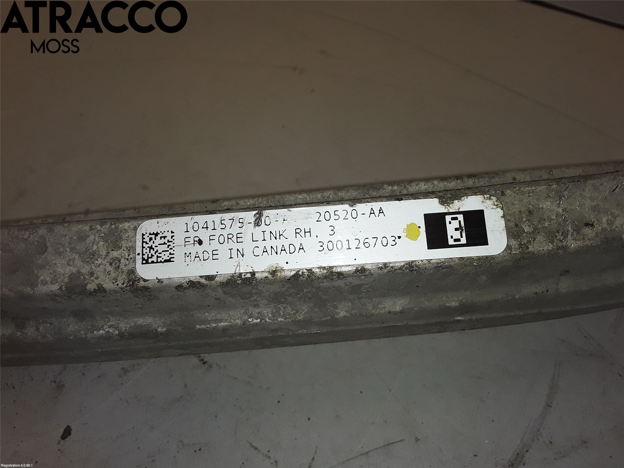 Tesla MODEL S 13- Bærearm Foran Høyre Øvre